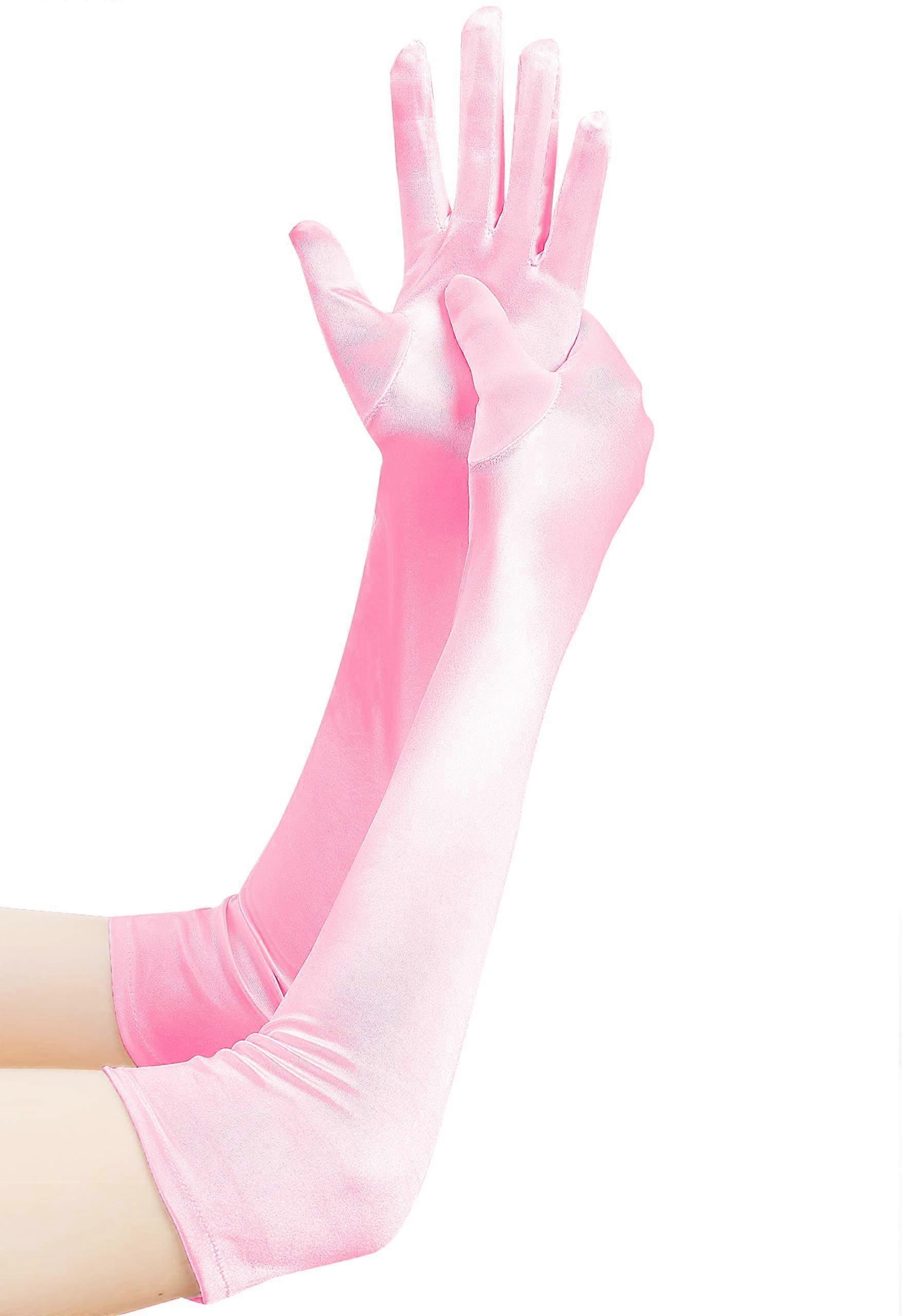 1920s Satin Gloves Elbow Length Formal Party Costume Accessories for Women