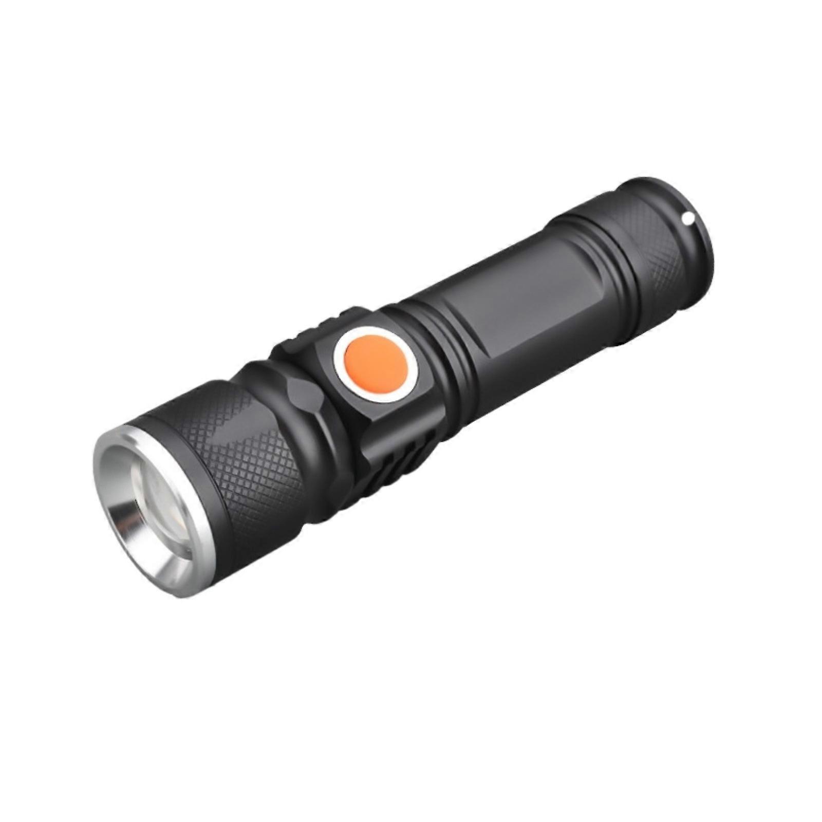 LED Flashlight Super Bright Flashlight Zoomable Rechargeable Flashlight With 4 Modes Powerful Handheld Flashlight