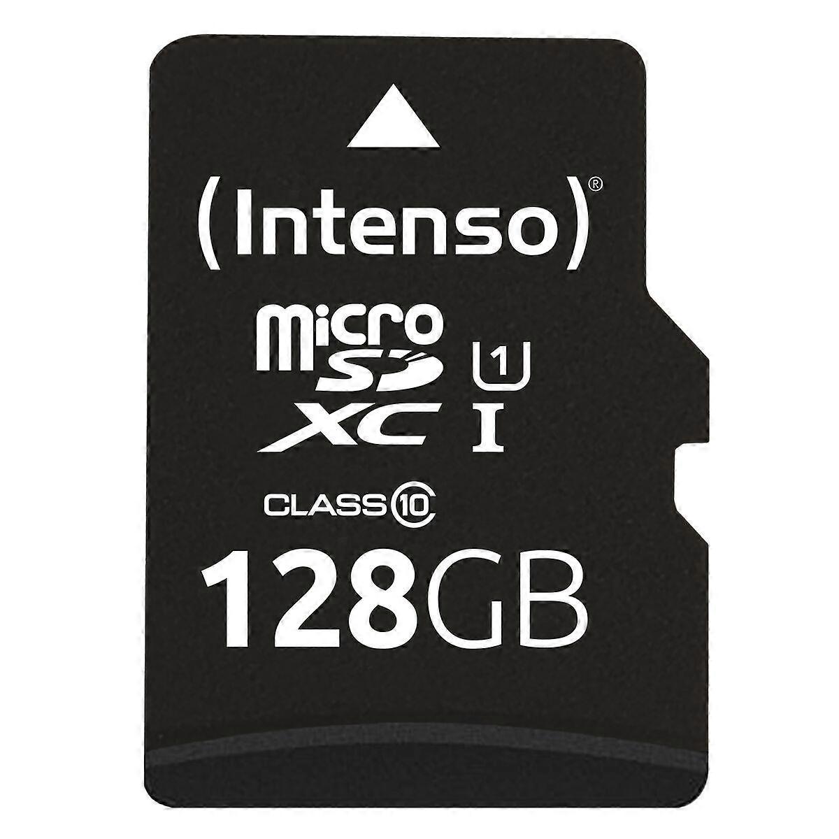 Micro SD Memory Card with Adaptor INTENSO 128 GB