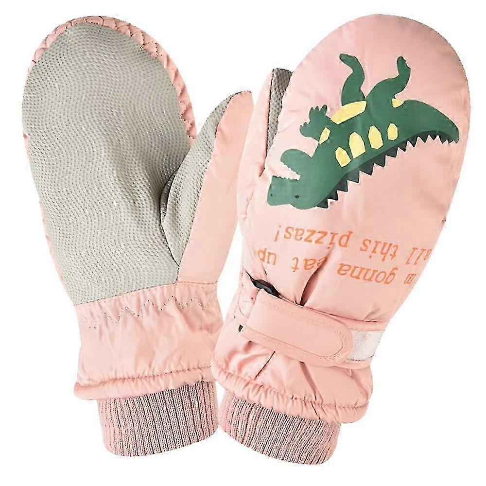 JiaWei Kids Winter Snow Gloves Baby Boys Waterproof Ski Mittens  Girls Windproof Warm Glove ask