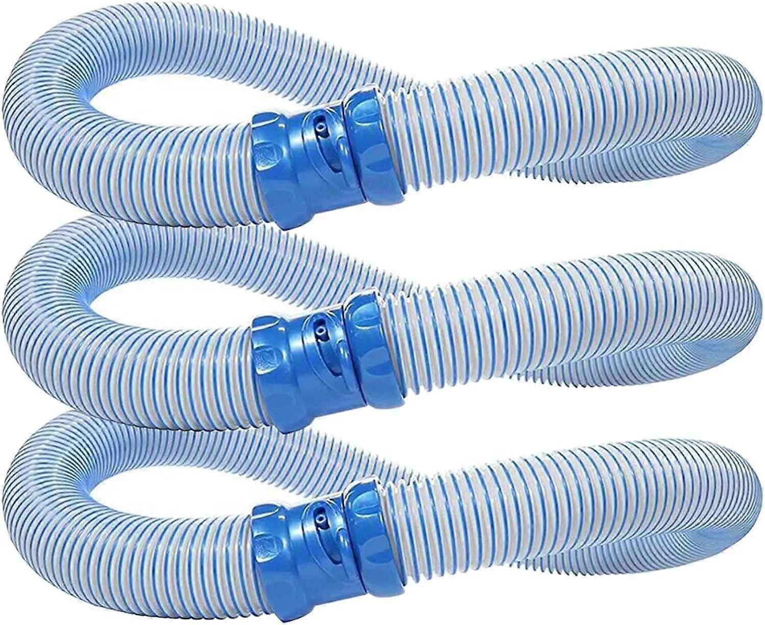 Pool Systems R0527700 1Meter Twist Lock Hose Replacement Kit, Compatible with Zodiac X7 T3, T5, Mx6 Mx8, Cleaner Hose for Swimming Pool,3PCS