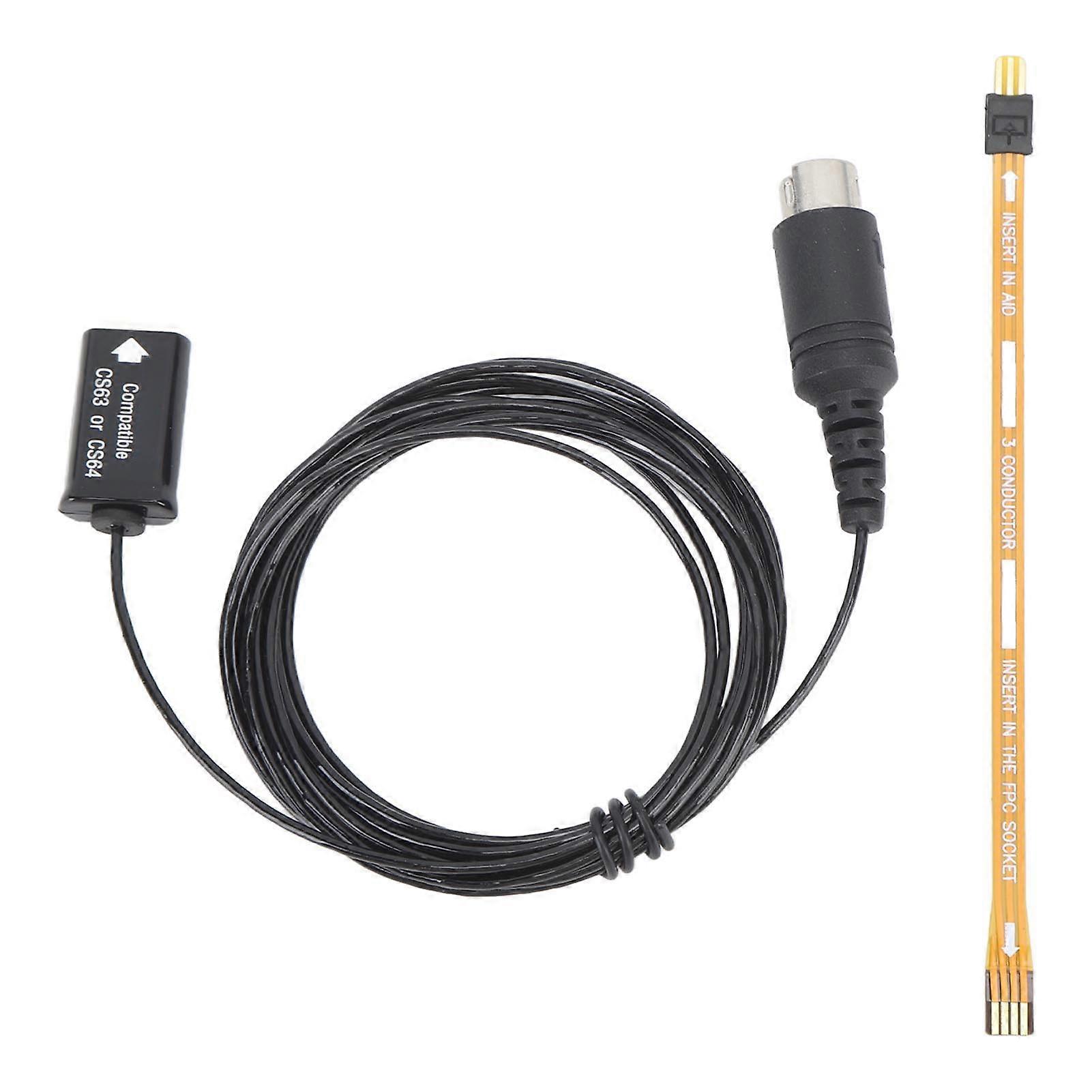 Cs63 Sound Aids Programming Cable Adjust Volume Stable Signal Transmission Programable Connect Cable