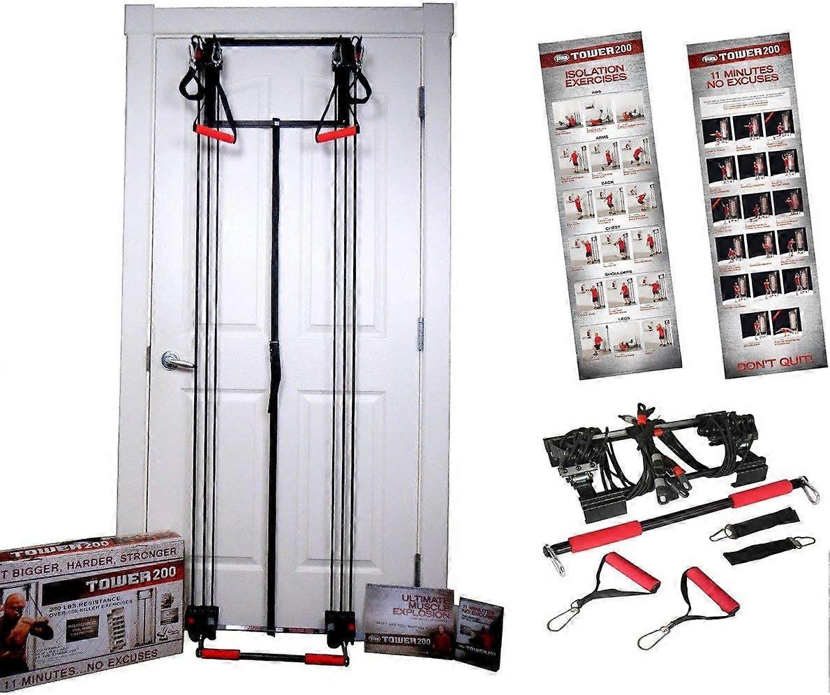 Body by Jake Tower 200 Complete Gym Door Full Body Workouts