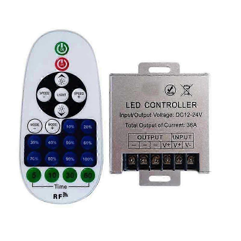 Dimmer Remote Big Power 360W Led Box Controller for Single Color Led Strip Light DC12-24V Dimming 2