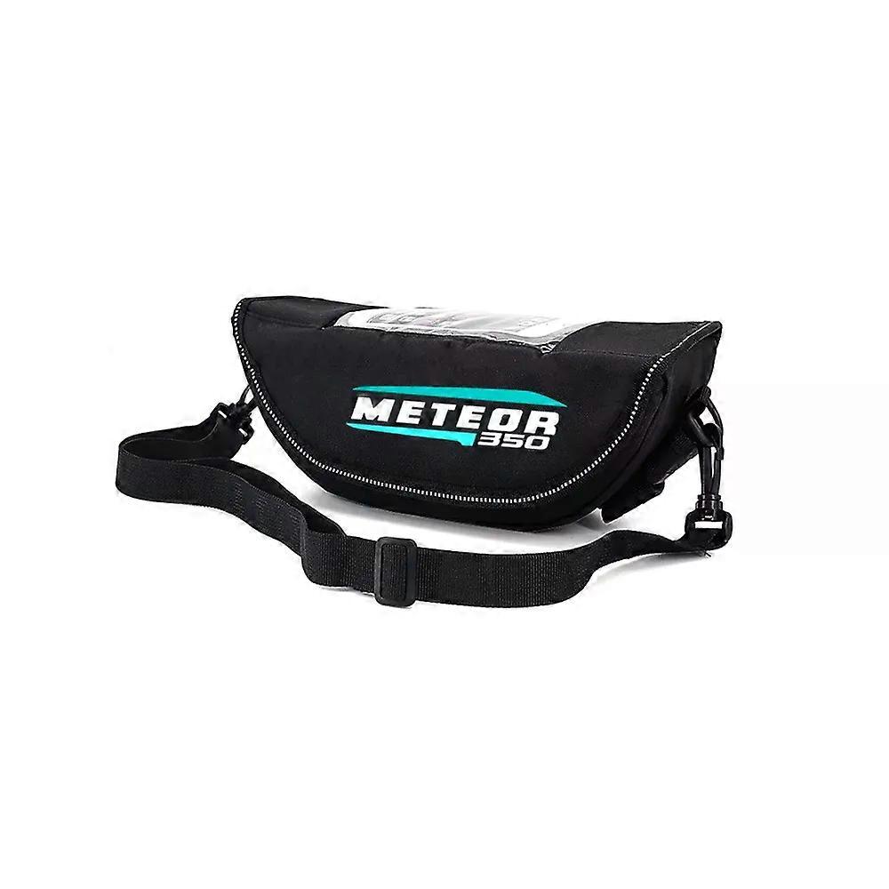 Motorcycle accessory Waterproof And Dustproof Handlebar Storage Bag navigation Bag For royal enfield meteor 350