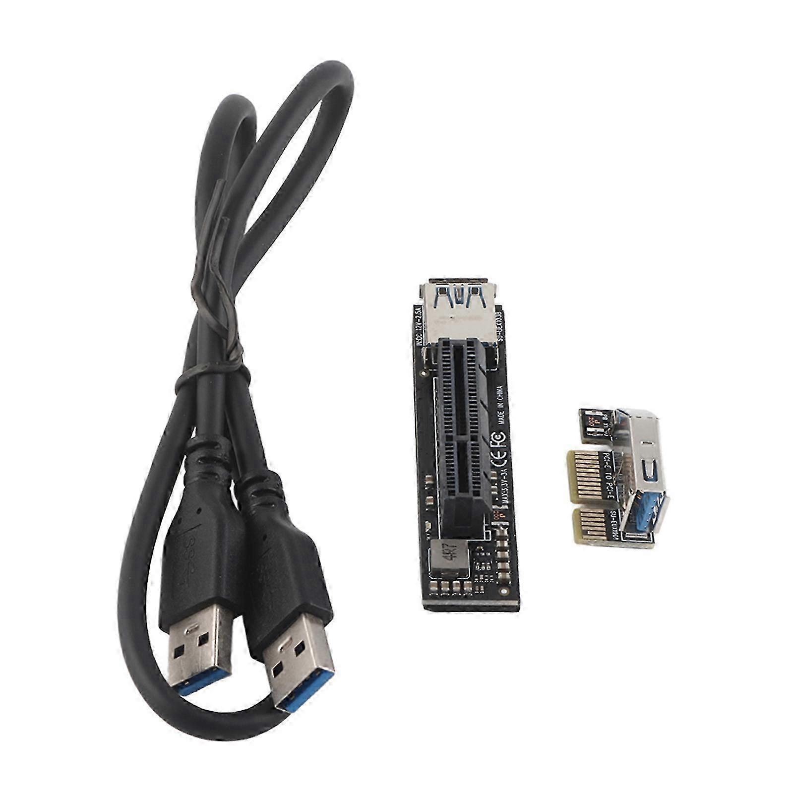 Motherboard Accessories Extension Cable PCI?E X1 Interface PCI?E4X Transfer Computer