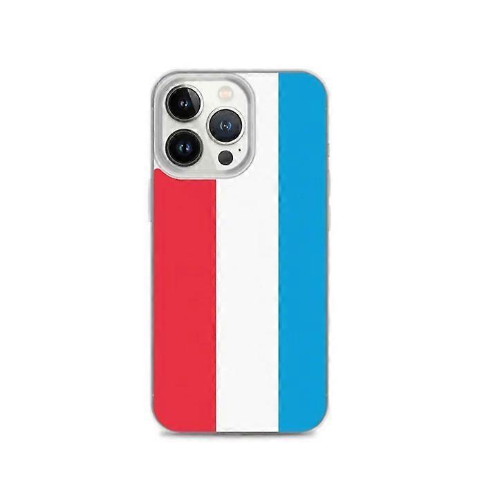Phone Case - Luxembourg Flag - Compatible with iPhone 13 Pro - Soft Case - Durable and Shockproof - Silicone - Pixelforma
