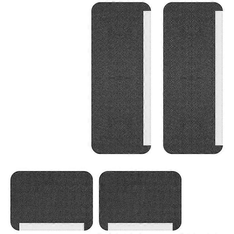 Refrigerator Handle Covers,Set of 4,Keep Clean From Smudges(Black)