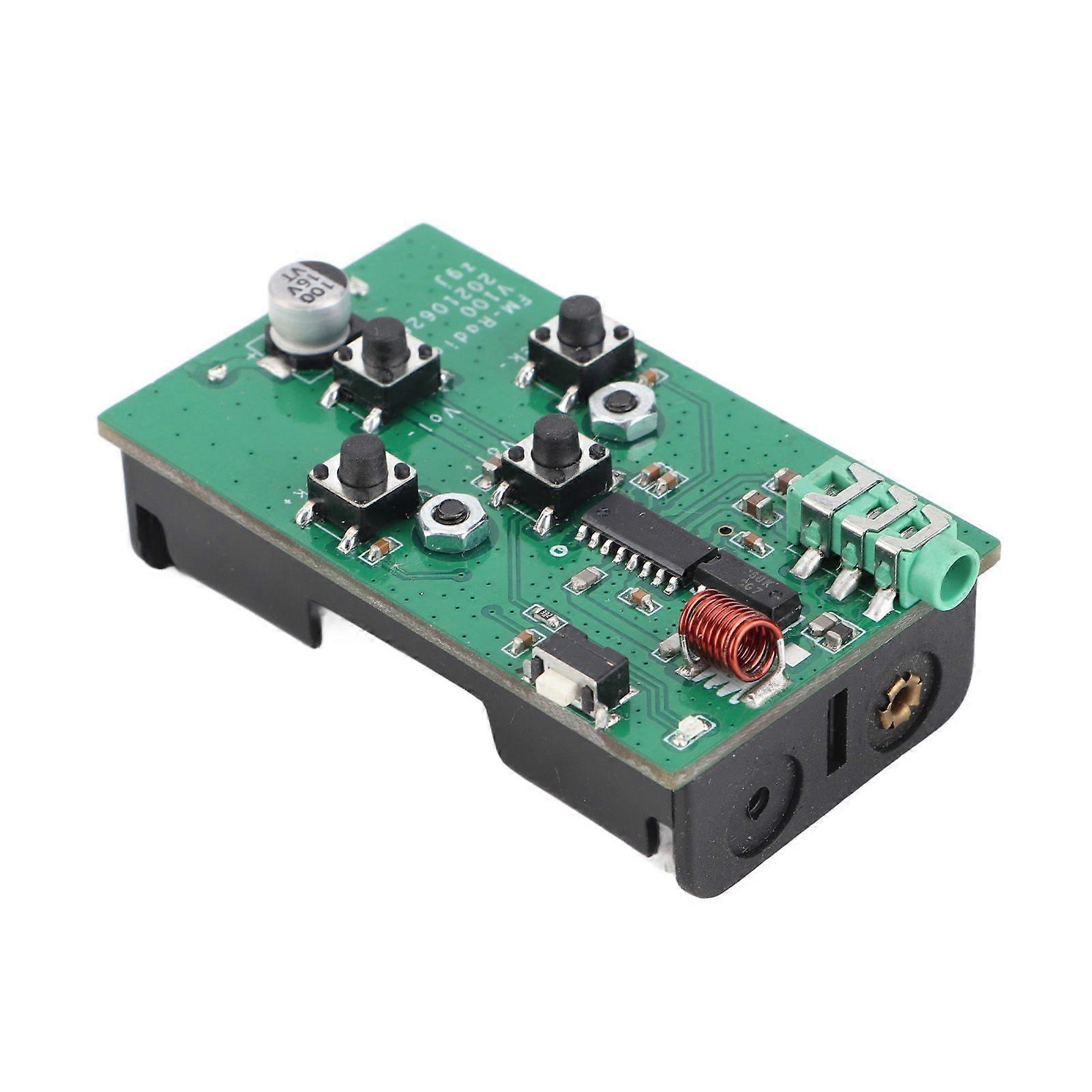 High quality FM radio module 88-108MHz receives radio station frequency digital