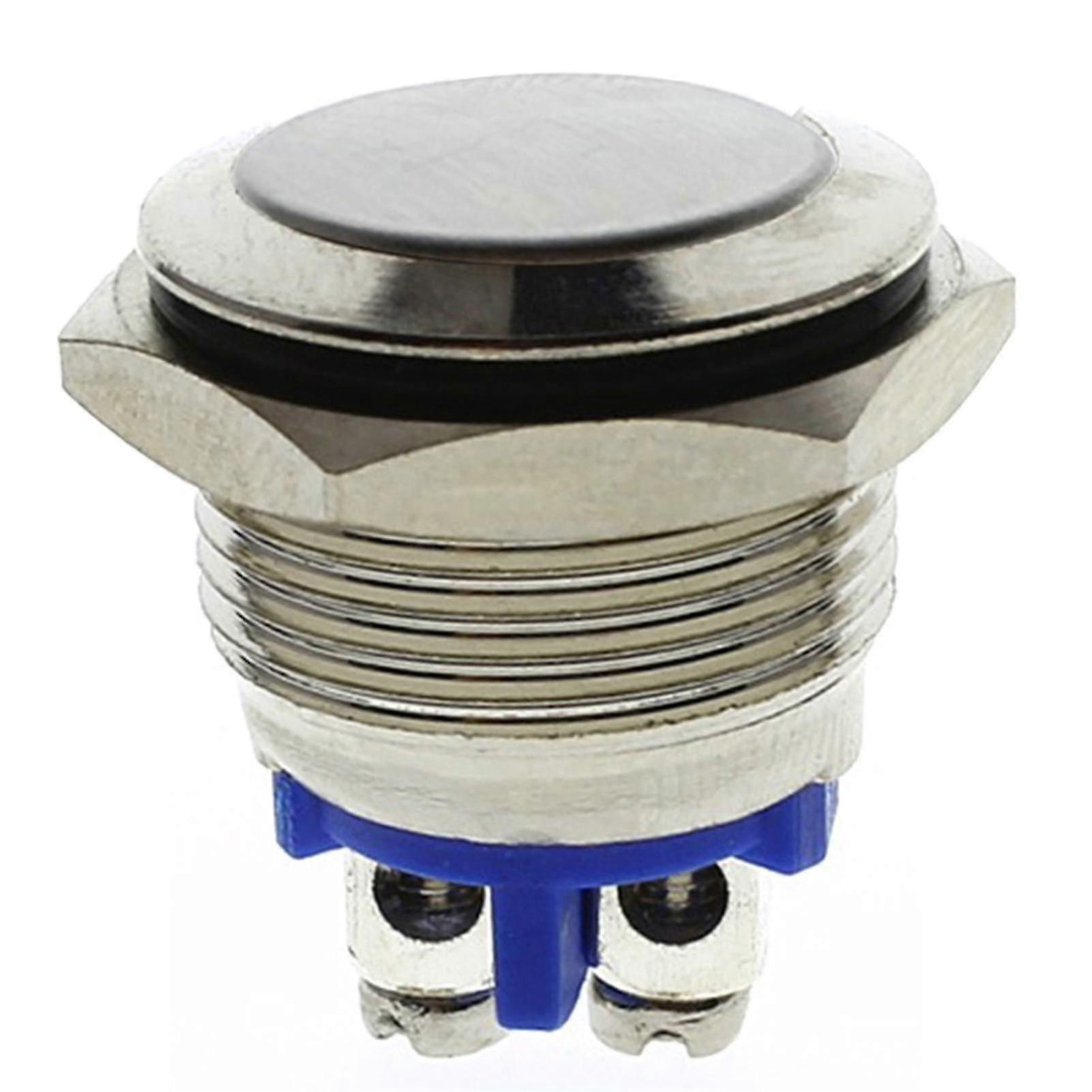 16mm Metal Push Button Switch Small Round Waterproof Power Pushbutton For Car Marine Boat Automotive Boris
