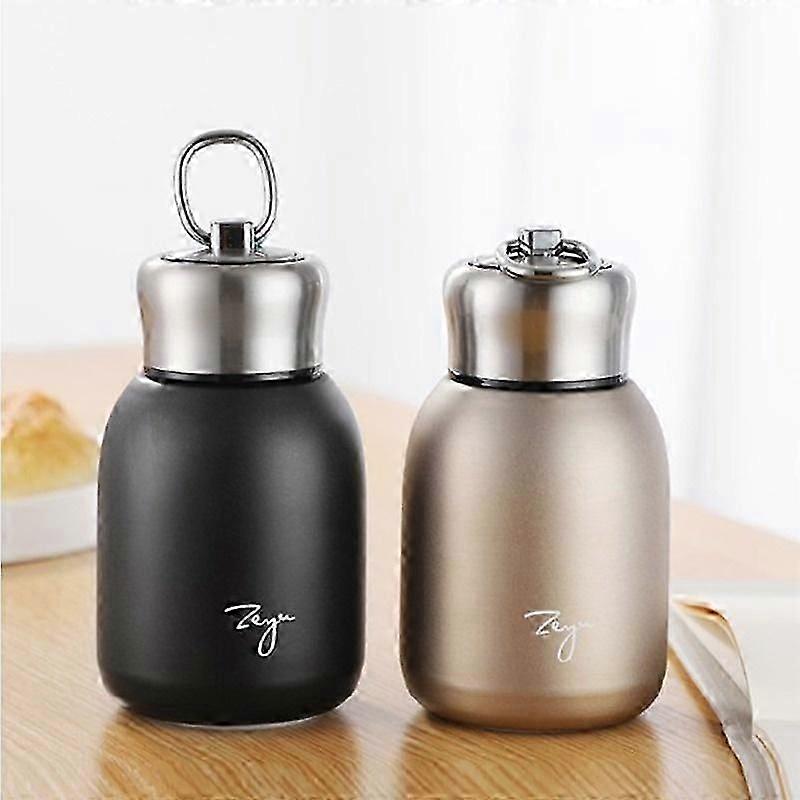 300ML mode mini kaffe vakuumflasker dejlige rustfrit stål termokande bærbare rejsevandflaskekopper