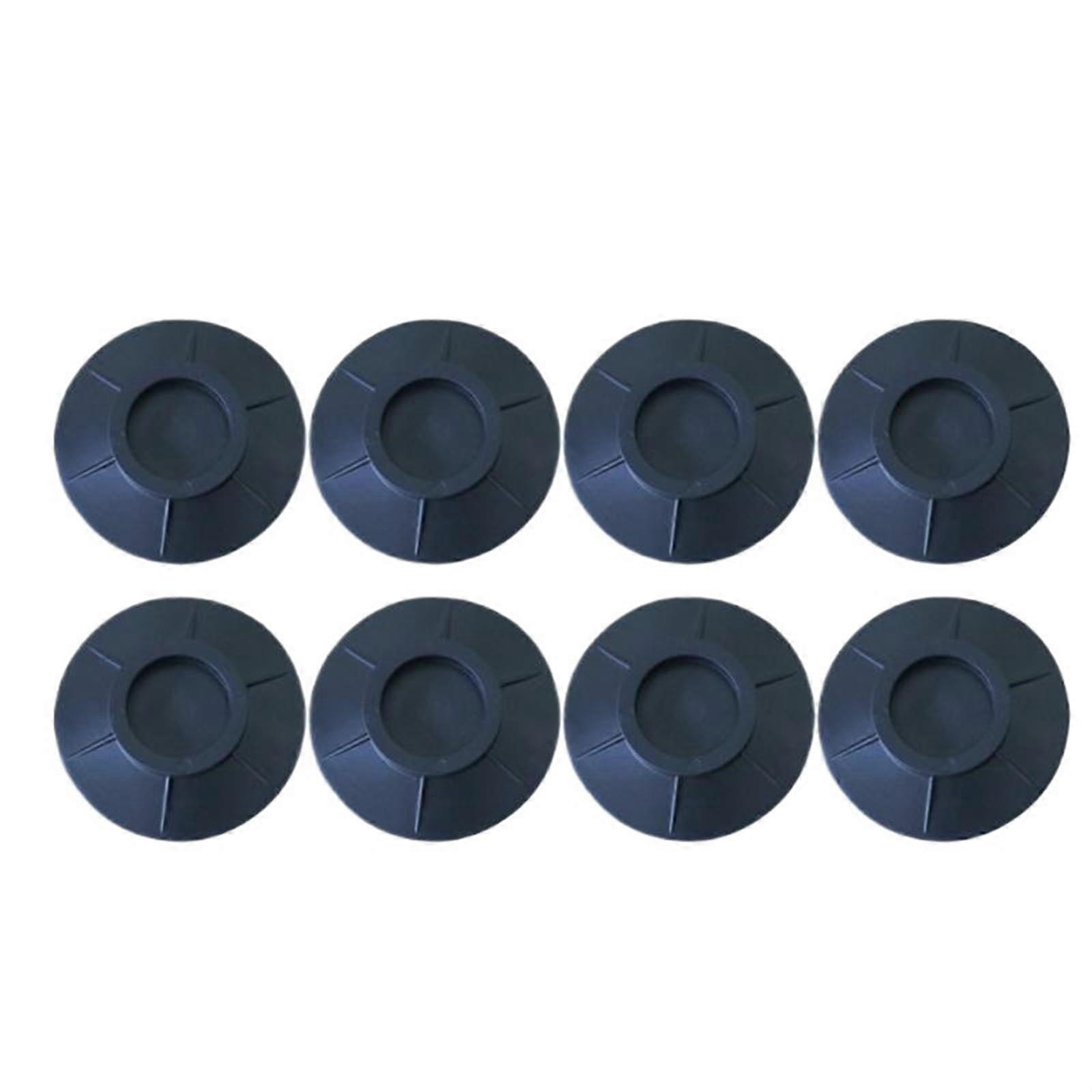 8-Pack Washing Machine Feet Rubber Pads Non-Slip Shock Absorbers for Noise Reduction and Vibration Efficiency