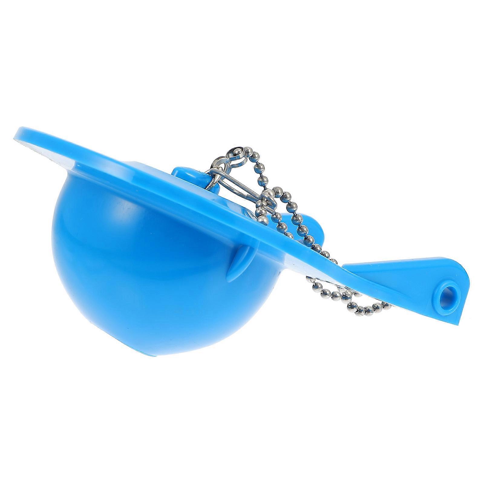 Blue PVC Toilet Flapper with Dial for Maximum Flush Efficiency Saves Water and Prevents Leaks 1 Pc