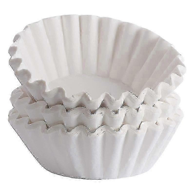 500pcs 8/12 Cups Size Coffee Filters Compatible with Certain Brands, Coffee Maker Filters - White