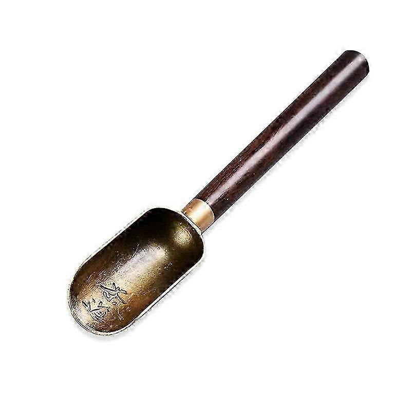 Wooden Tea Spoon with Buddha Design