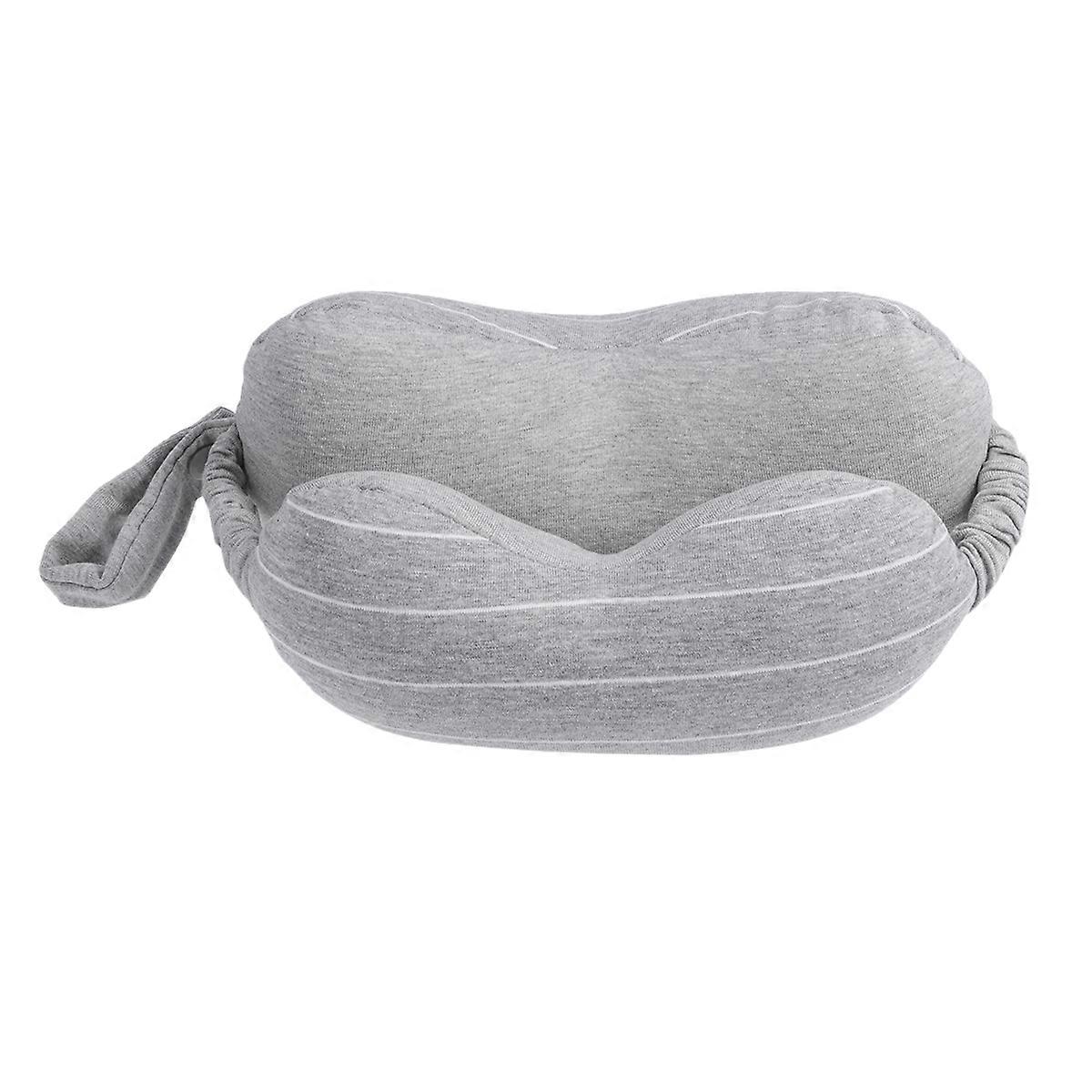 Travel Sleep Eyeshade Pillow For Airplane Sleeping Travel Neck Pillow Lightweight Portable 1Pack