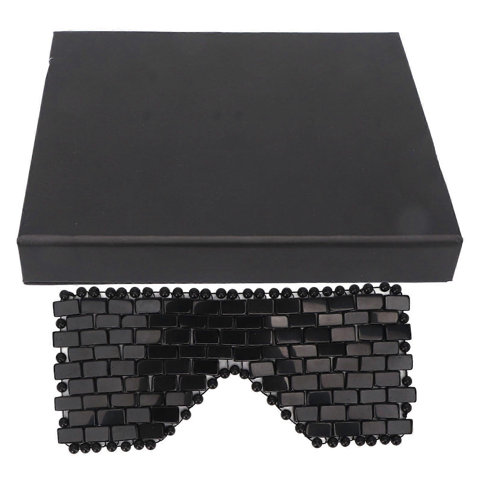 2025 Latest Model Jade Stone Eye Patch Polished Comfortable Touch Natural Cool...