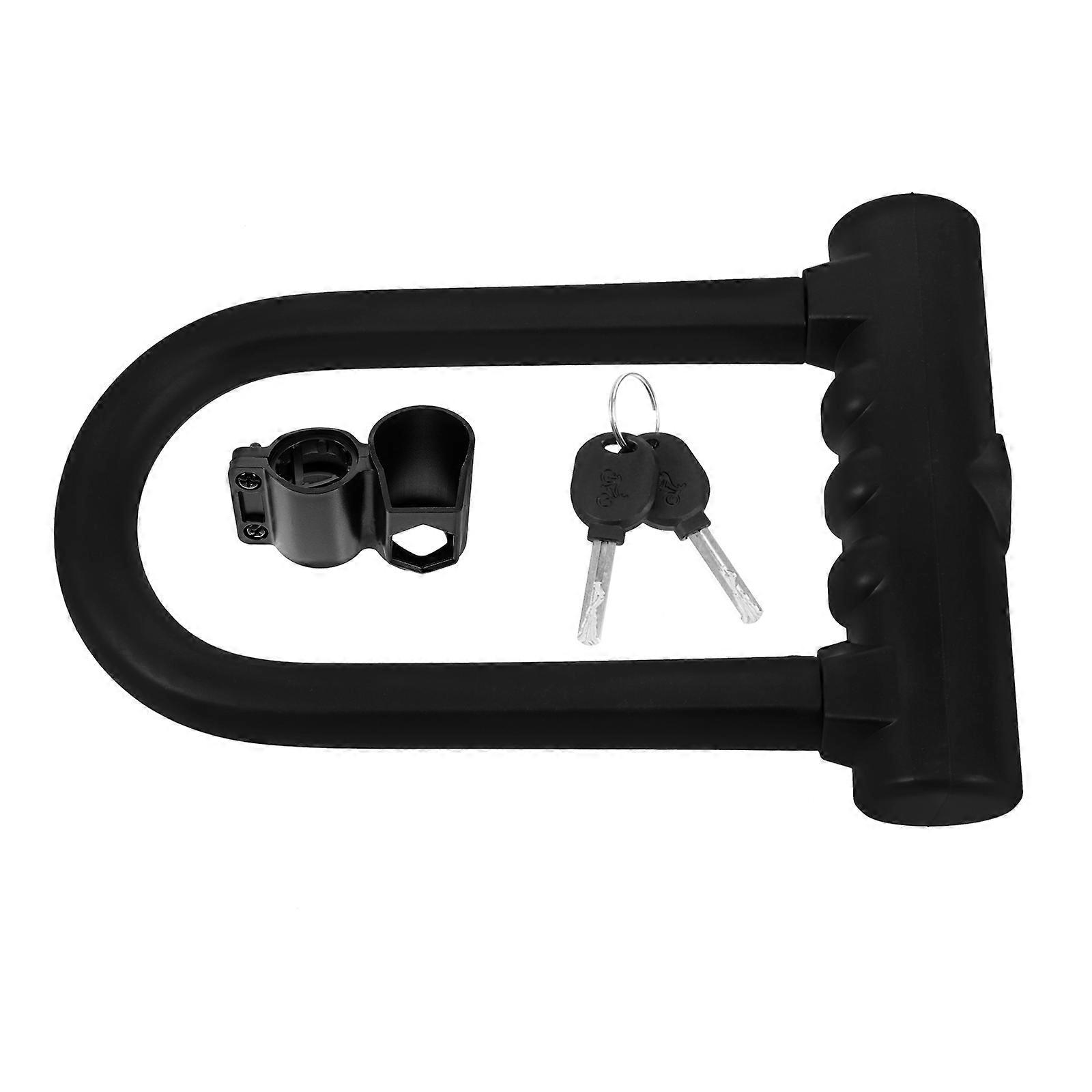 U Shaped Reusable Silicone Bike Lock for Bicycles and Motorcycles – Sturdy Multi Function Outdoor Security Solution