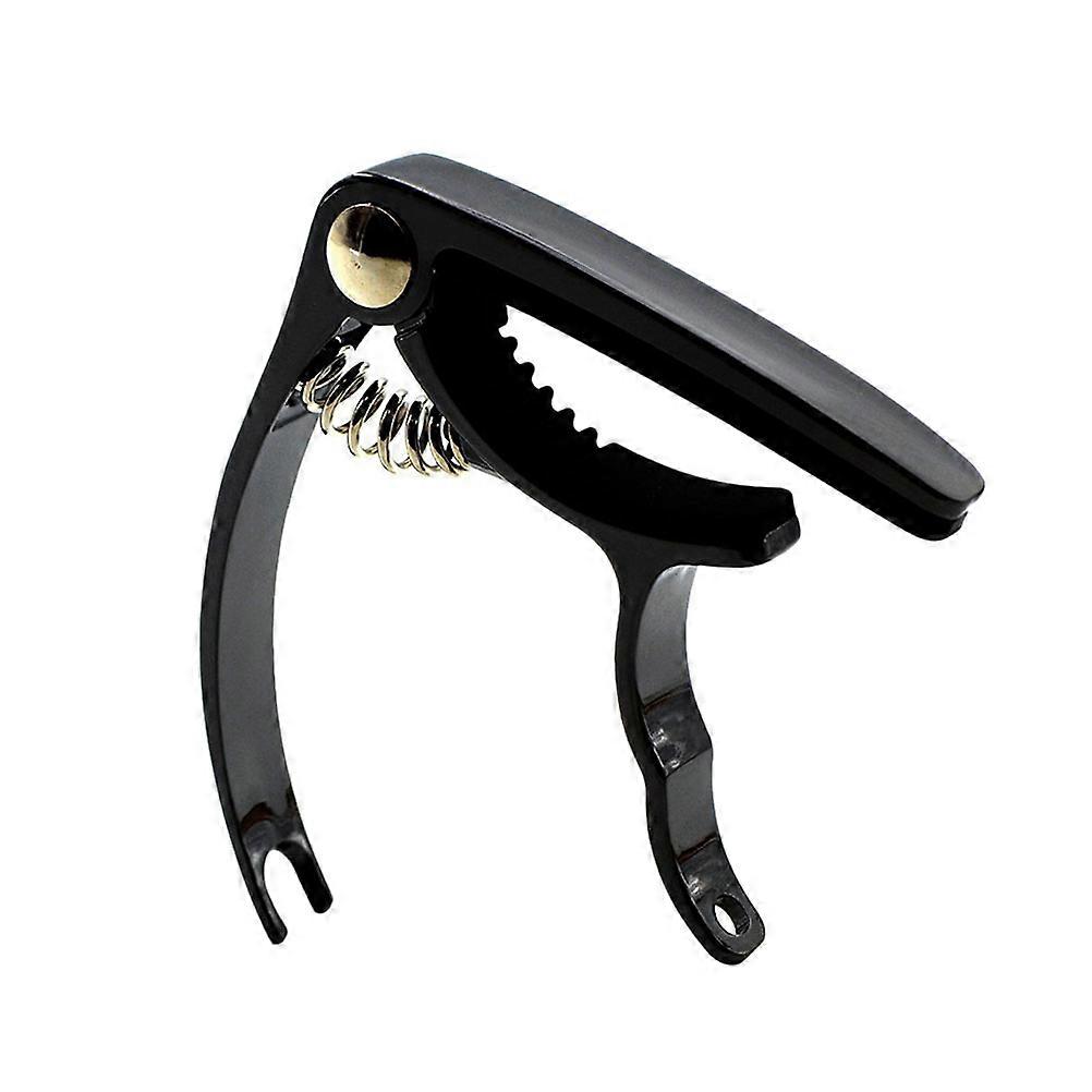 Lightweight Metal Guitar Capo for Acoustic, Electric, Ukulele & Mandolin – Durable Black Design with Precise Intonation & Fast Fret Adjustment
