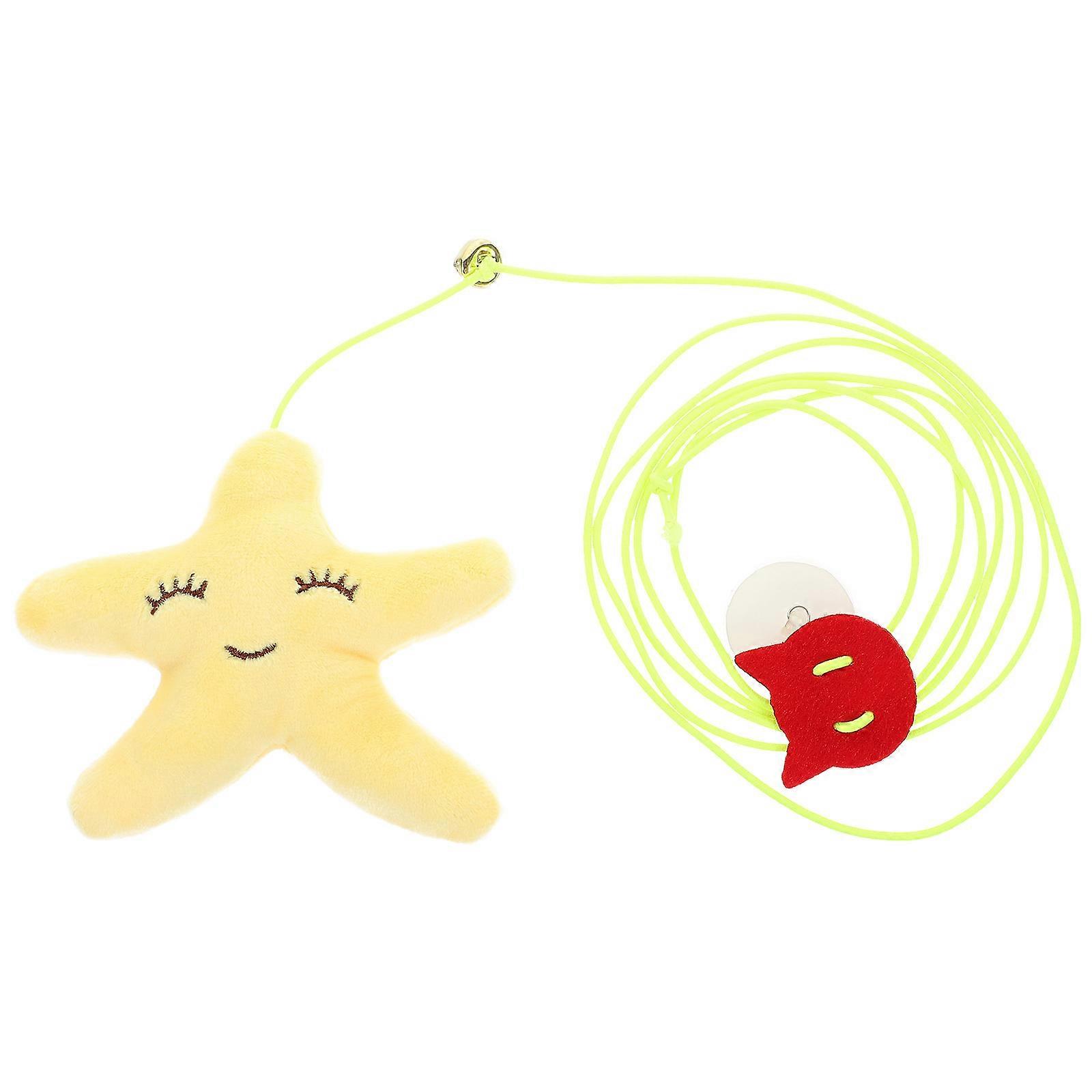 Indoor Play Household Kitten Catnip Plaything Elastic Rope Material 1Pcs