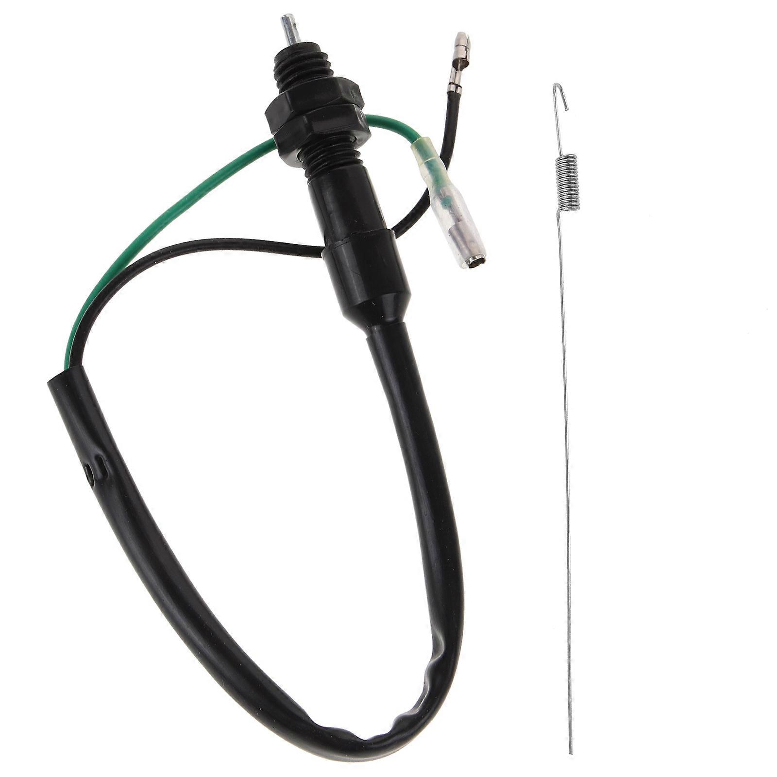 Motorcycle Tail Light Brake Light Switch Atvs Scooters 2 Wire Spring Shape Safety Enhancement 1Set