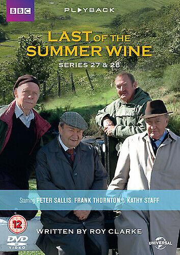 Last of the Summer Wine The Complete Series 27 and 28 DVD (2015) Bill Owen - Region 2