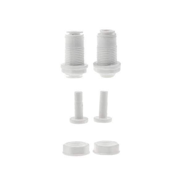 4x2Pieces 1/4 "OD Tube Ball Valve Quick Connect Straight Fitting RO Water