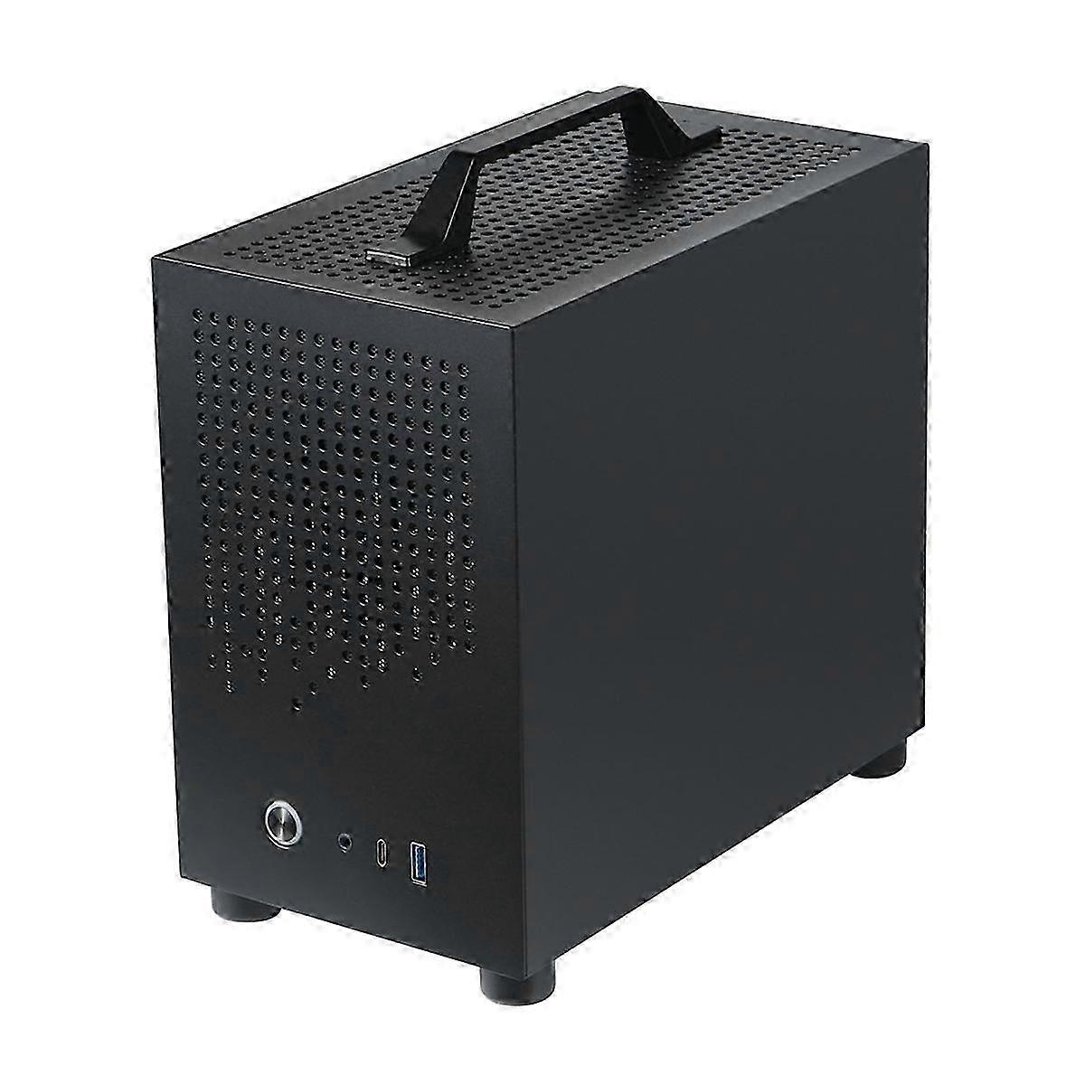 Micro-ITX Case PC Case SKTC A17 SGCC Computer Case Black 2025