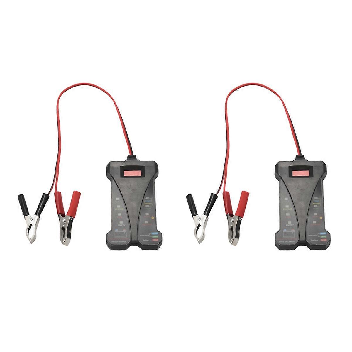 MP0514A 12V Voltmeter and LCD Display and LED Indication-BLACK