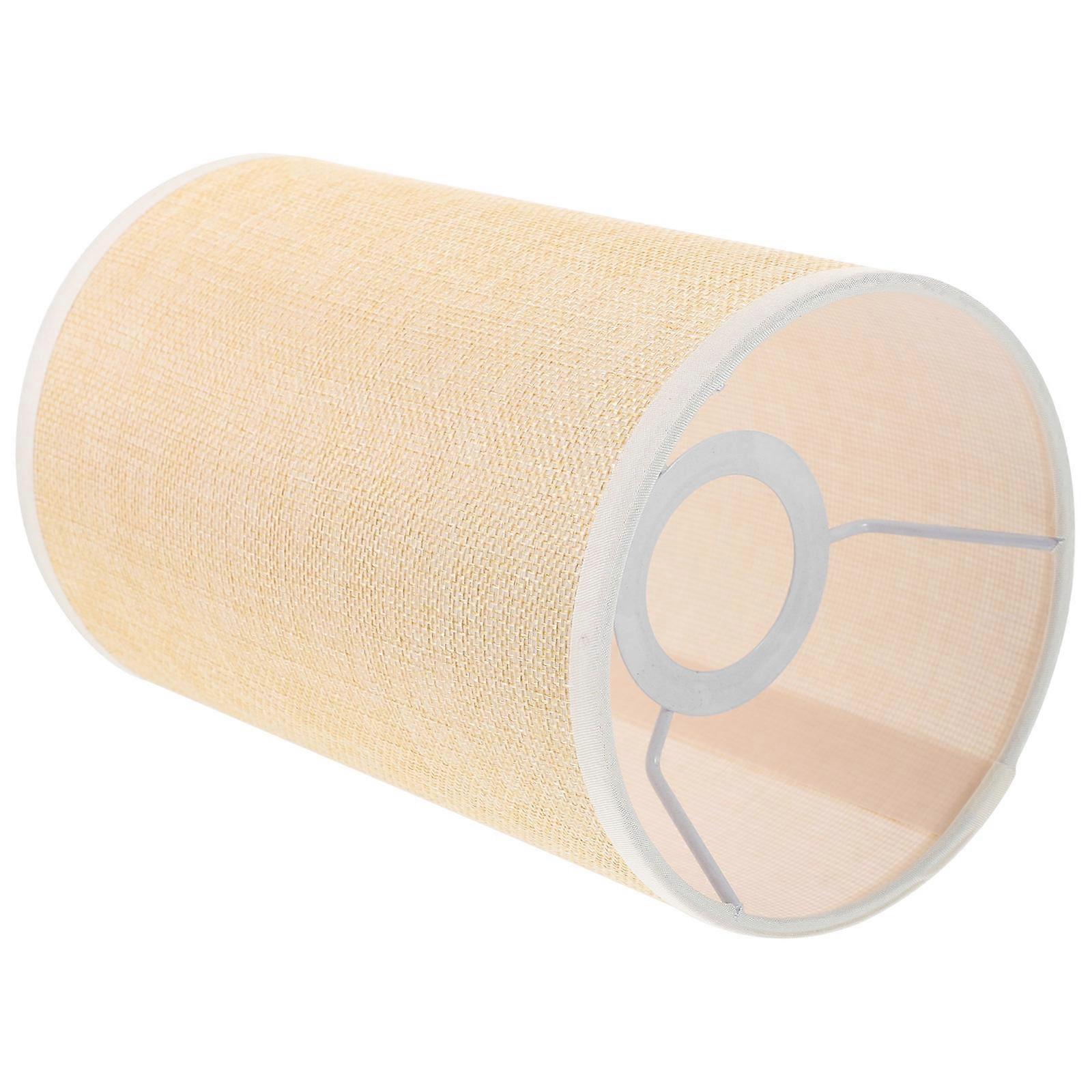 Lampshade For Small Table Lamp Simple Room Light Yellow 20.00X13.00X13.00CM 1Set