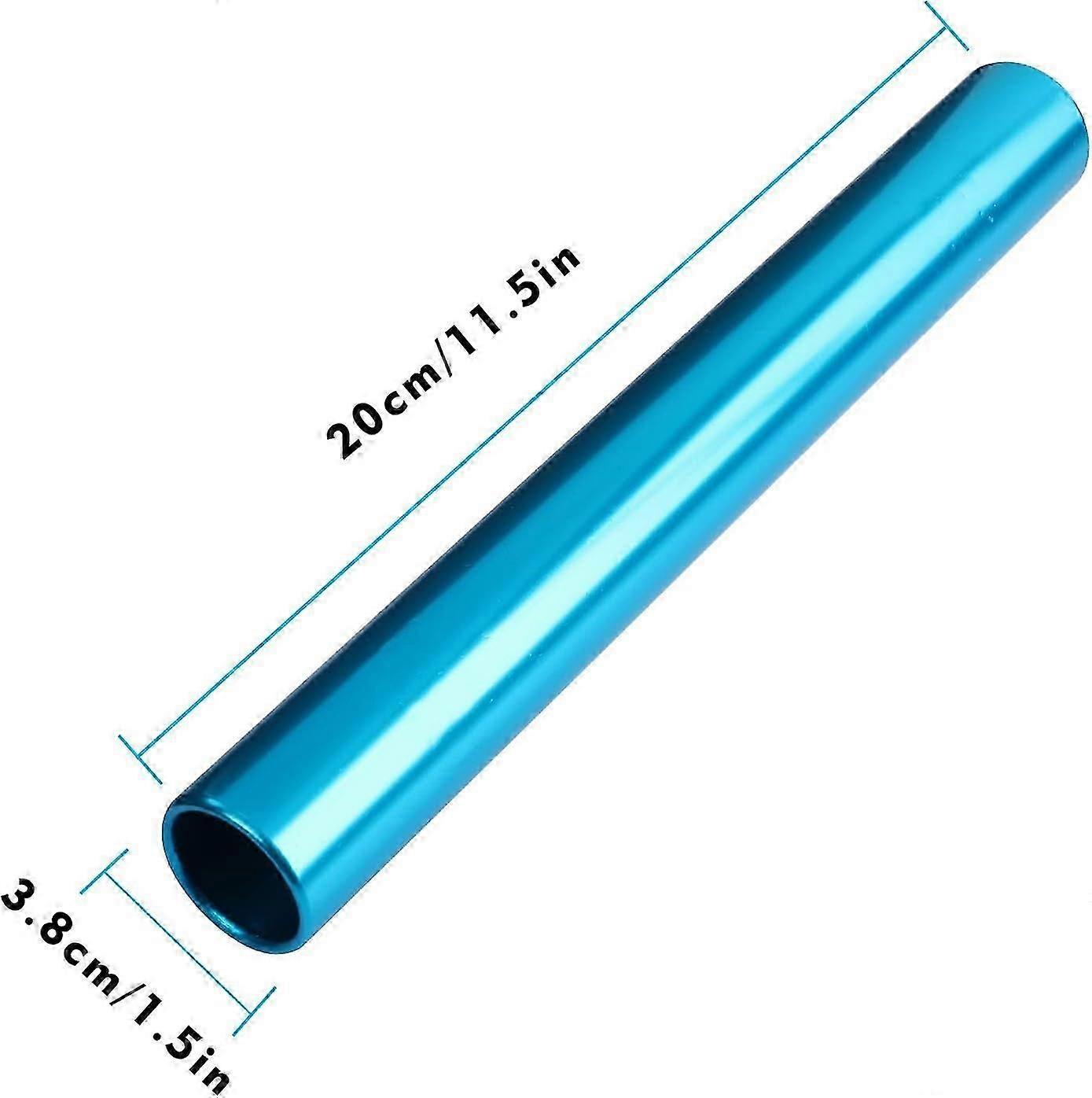 Track Field Aluminum Relay Batons, Race Equipments for Running Race Team, Corrosion Resistant High Strength Smooth Surface