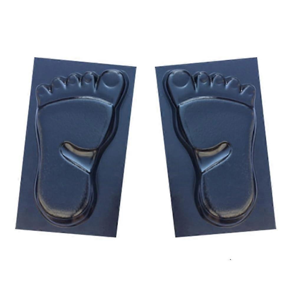 Concrete Footprint Paving Stone Molds, 2 Packs, Durable, Easy to Install