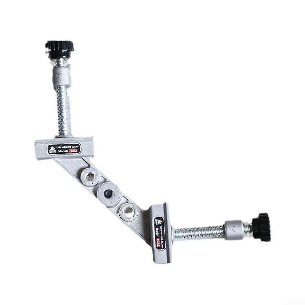 Stainless steel welding positioner with ergonomic design for enhanced comfort and efficiency in tasks (A).