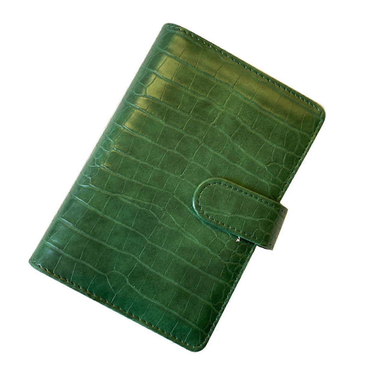 Budget Binder with Crocodile Embossing Refillable Notebook  Cover for Students and Budget Planning Keeps Things Organized and Clear