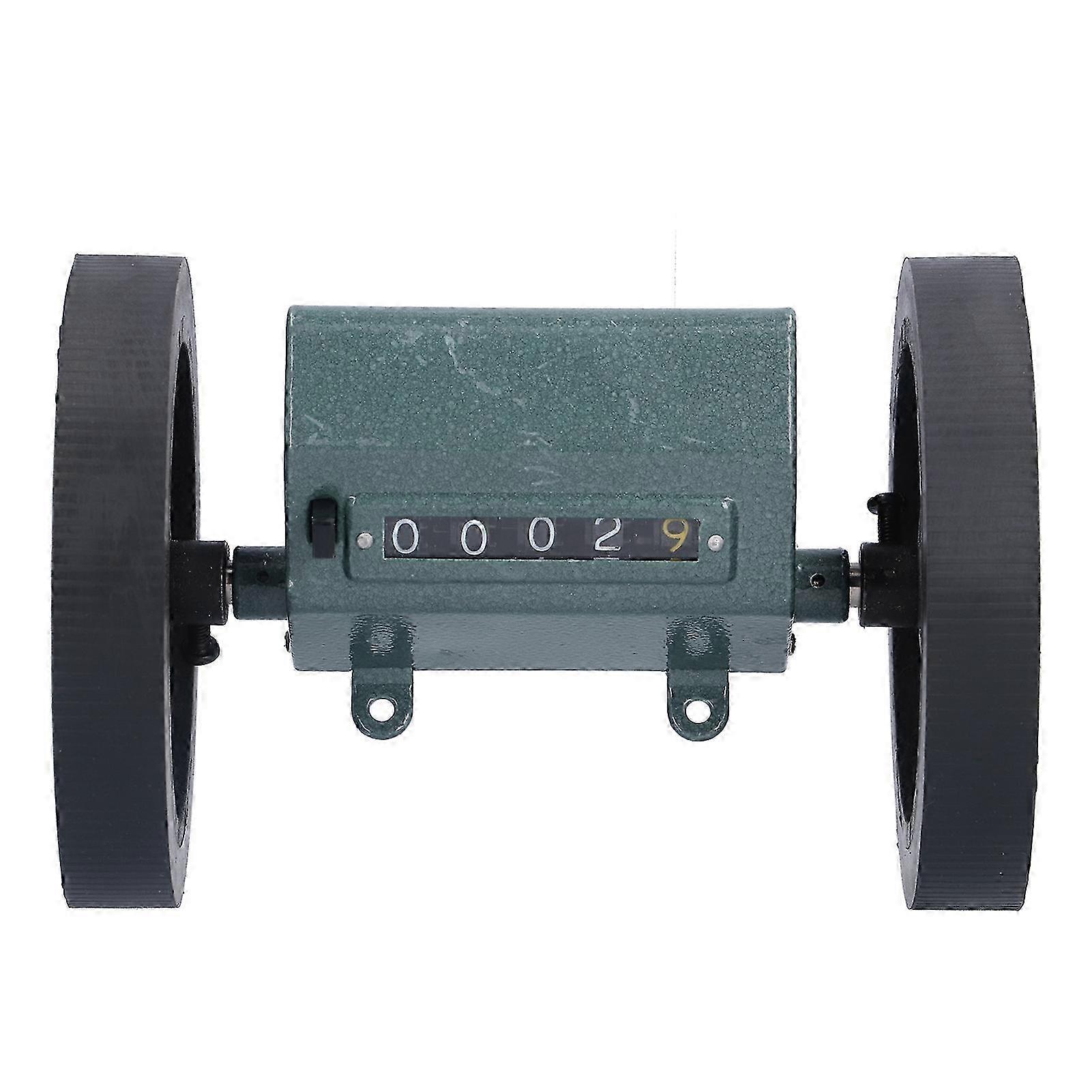 Roll Type Length Meter Counter 5 Digits Mechanical Tool for Textile Printing Measurement
