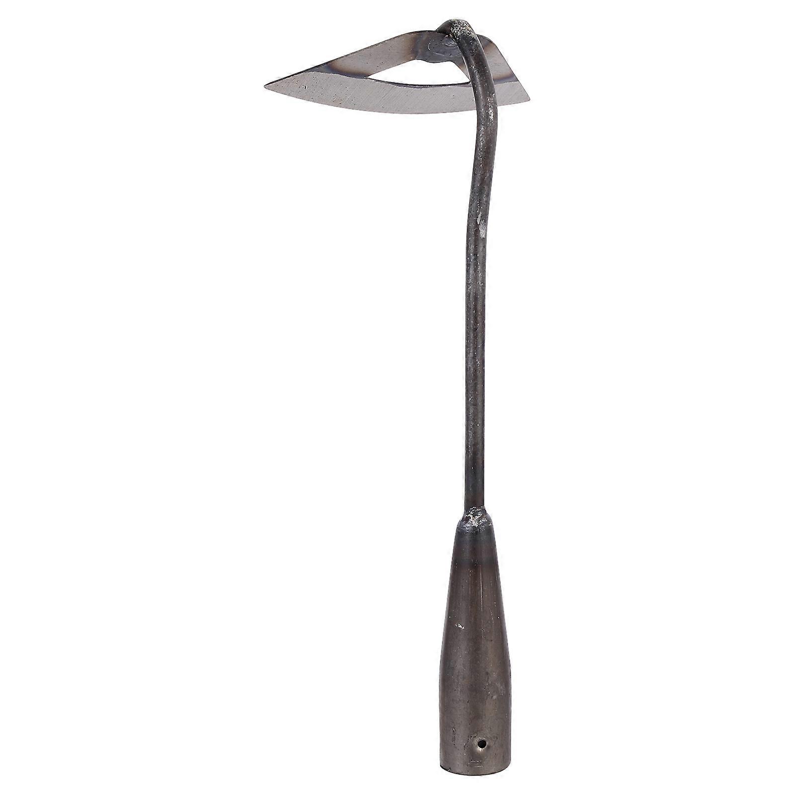 Hoe Garden Tool Hand For Gardeners Plant Lovers Silver 36.5X16CM Weeding 1Set