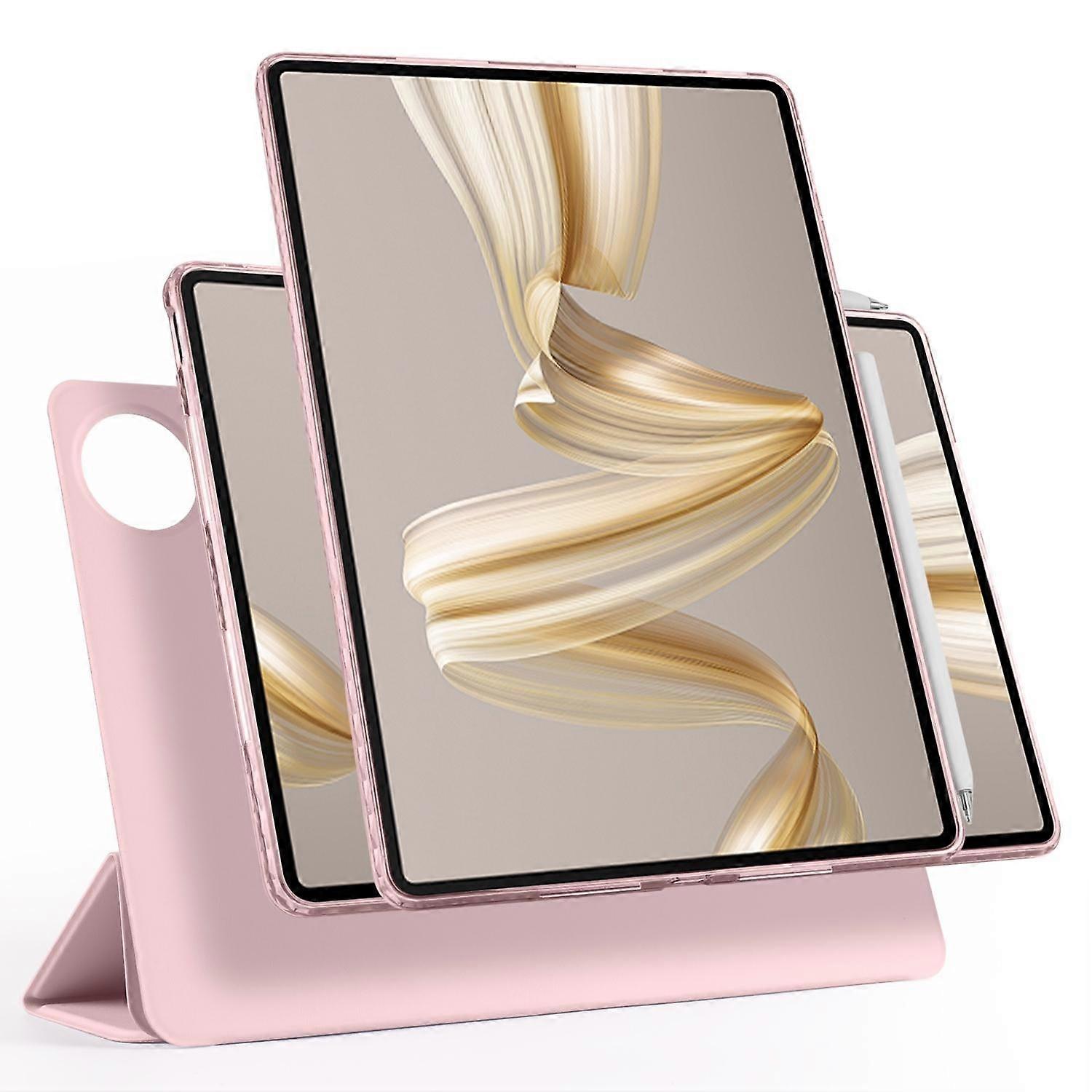 MagneticLeather Tablet Case For Huawei MatePad Pro 12.2 - Pink