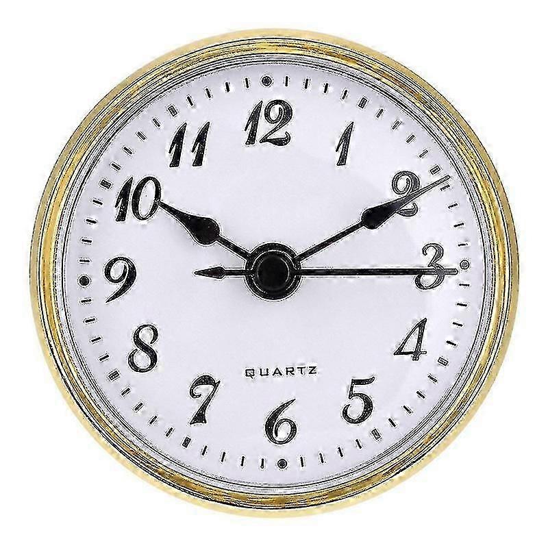 Classic Clock Craft Insert Clocks Movement Quartz Diameter 70mm Number PK