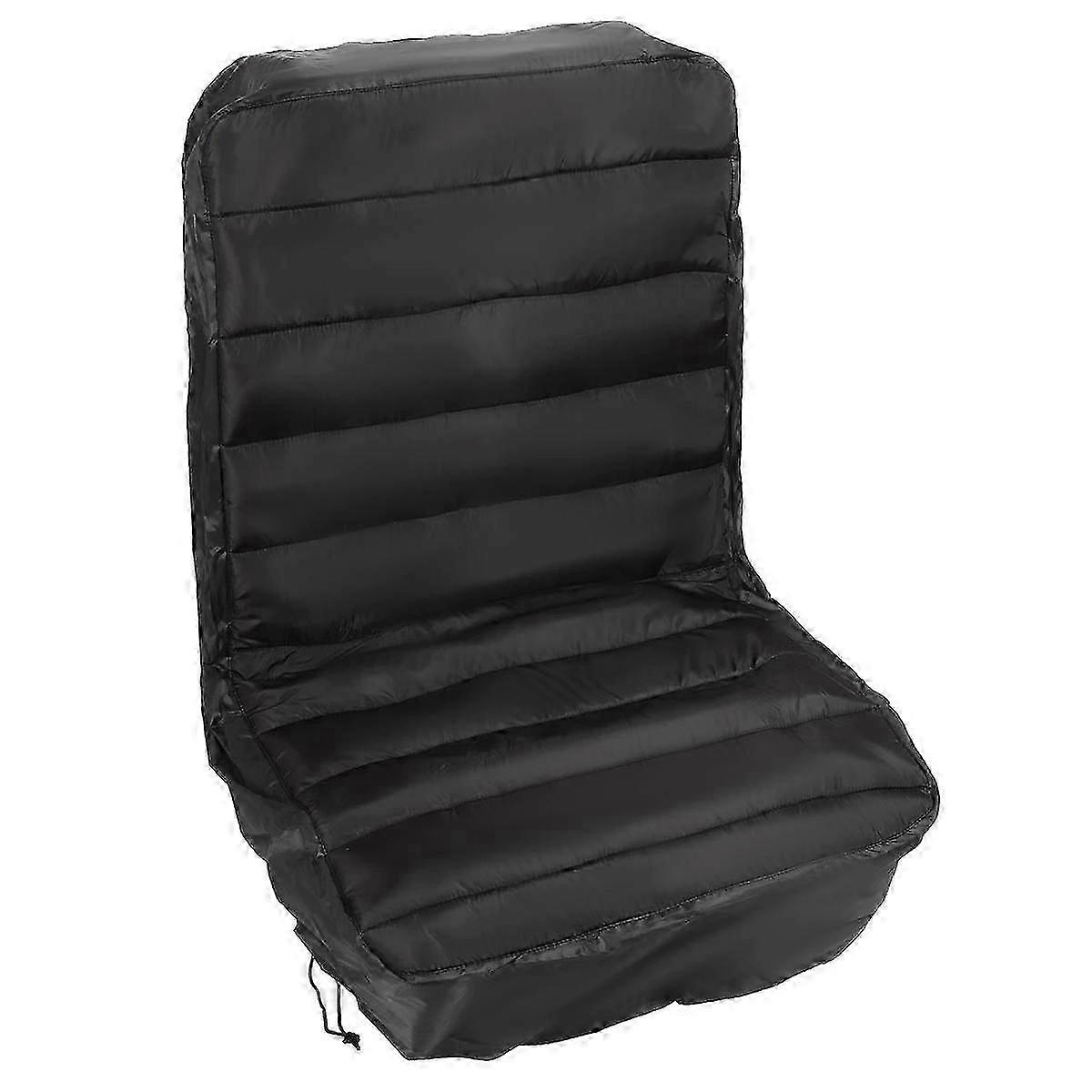 Capa de Assento de Cortador de 18 Polegadas para Trator Pesado Preto-Bom