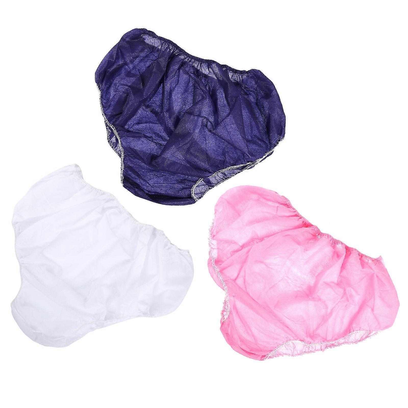 Disposable NonWoven Underwear for Woman Soft and Comfortable 30 Pieces
