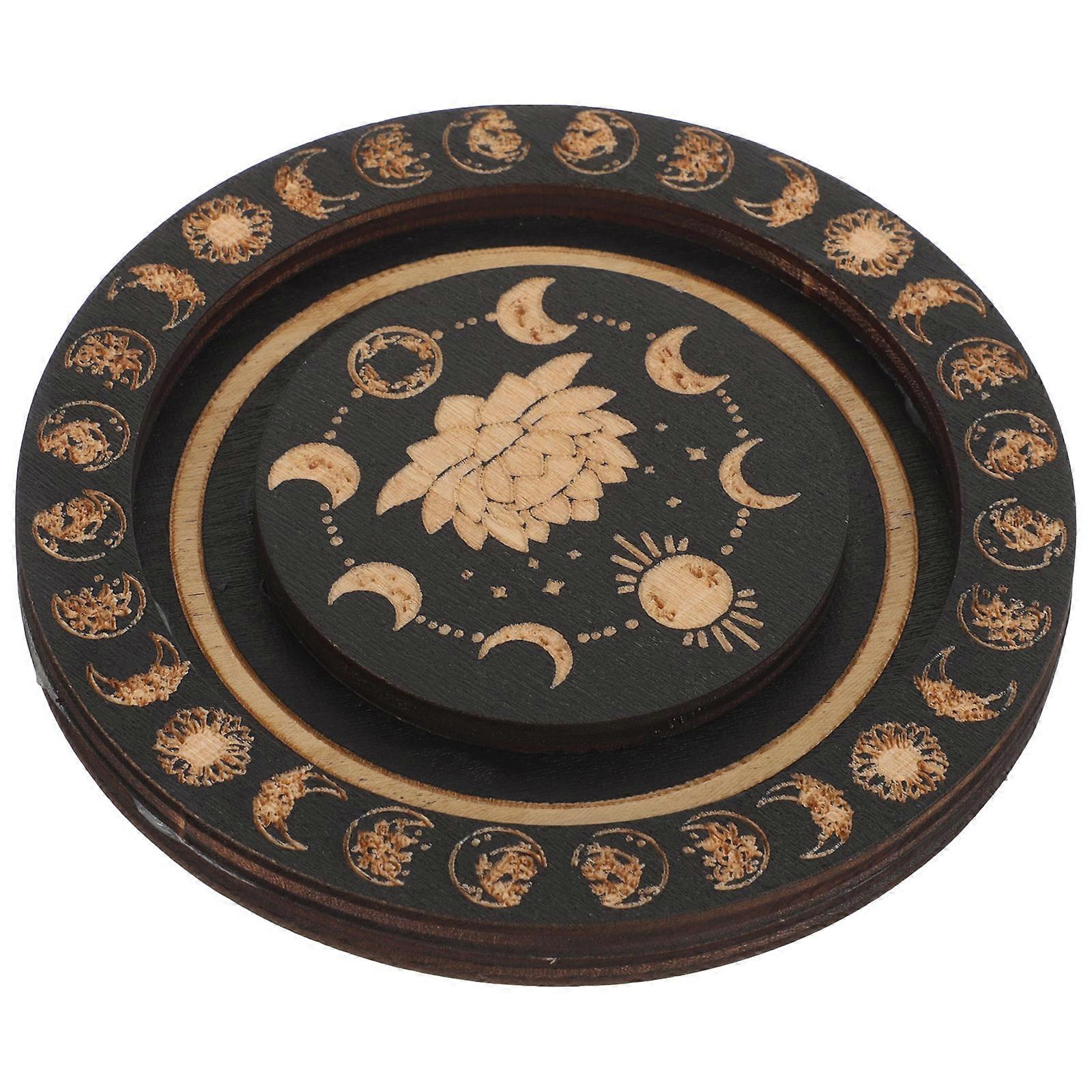 Bangle Display Plate Photo Prop Craft Enthusiasts 3.7×3.7×0.8in 1Pack