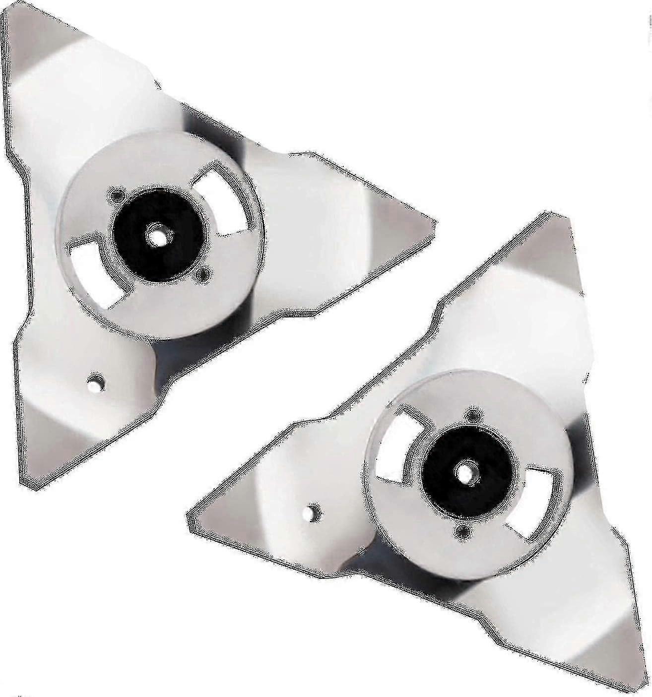 Confezione da 2 lame di ricambio per robot rasaerba compatibili con alcune marche di acciaio inox
