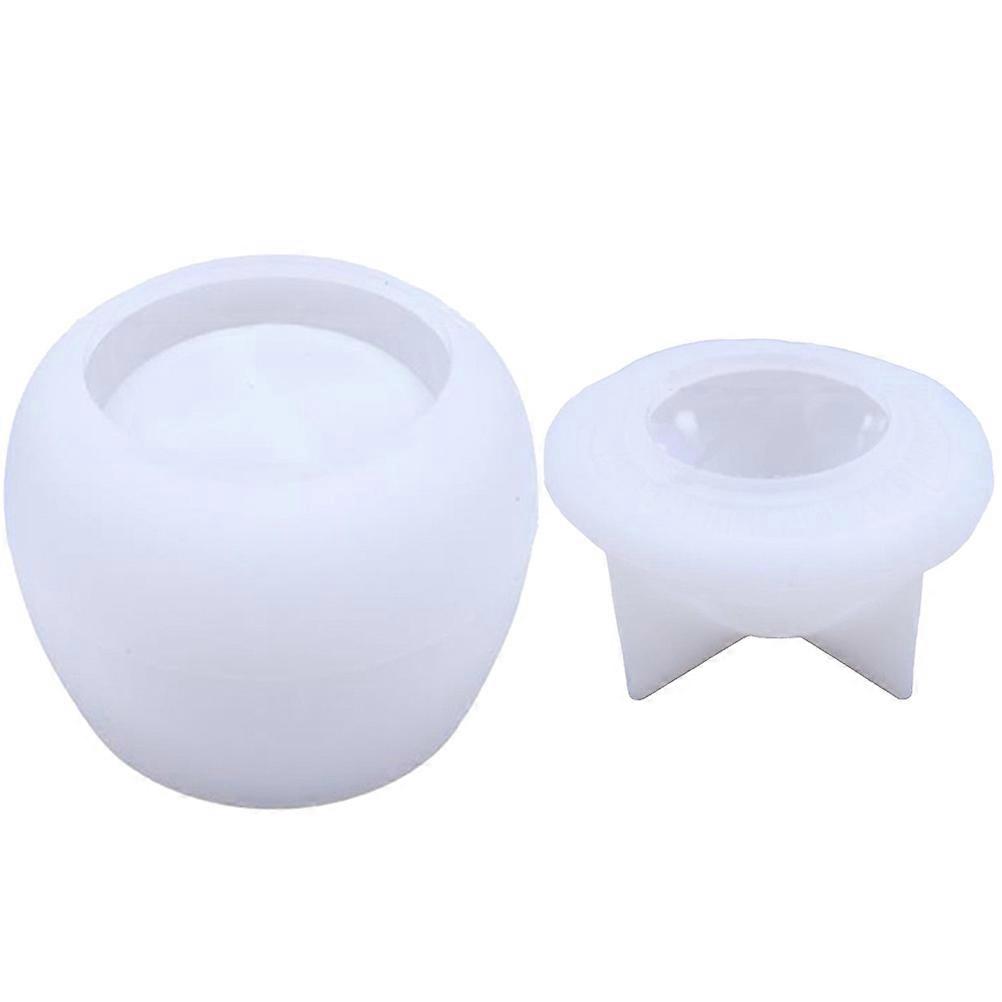 DIY Mushroom Storage Jar Mold Easy to Enthusiasts White 1Set