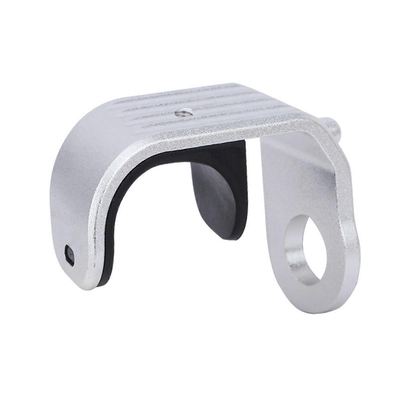 Compacts Fork Retainers Aluminum E Shape Bike Hook Rear Fork Stabilizing Clip for Rear Axles Security silver