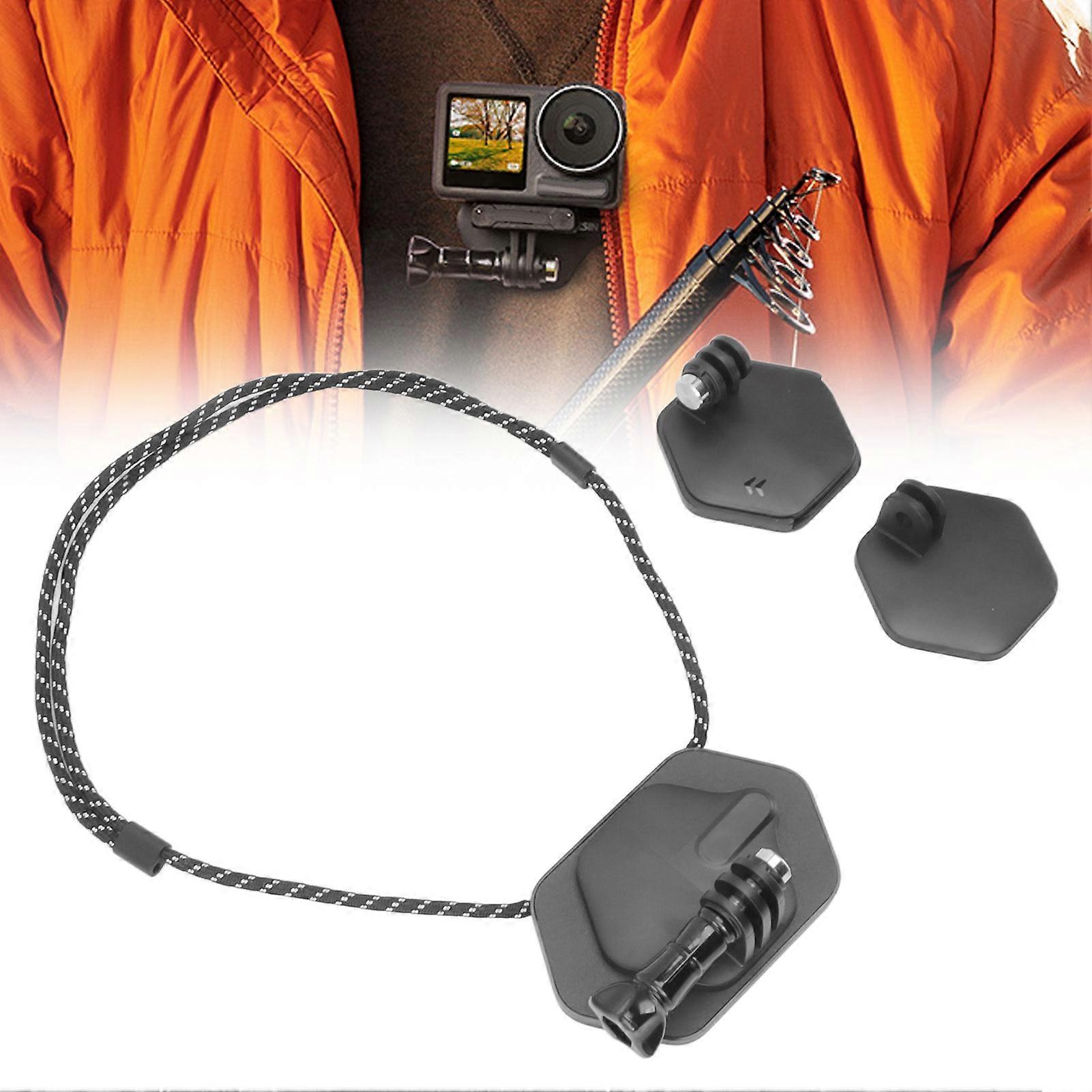 Magnetic Neck Selfie Holder Magnetic Action Camera Quick Release Bracket Action Camera Mount Quick Release Plate 