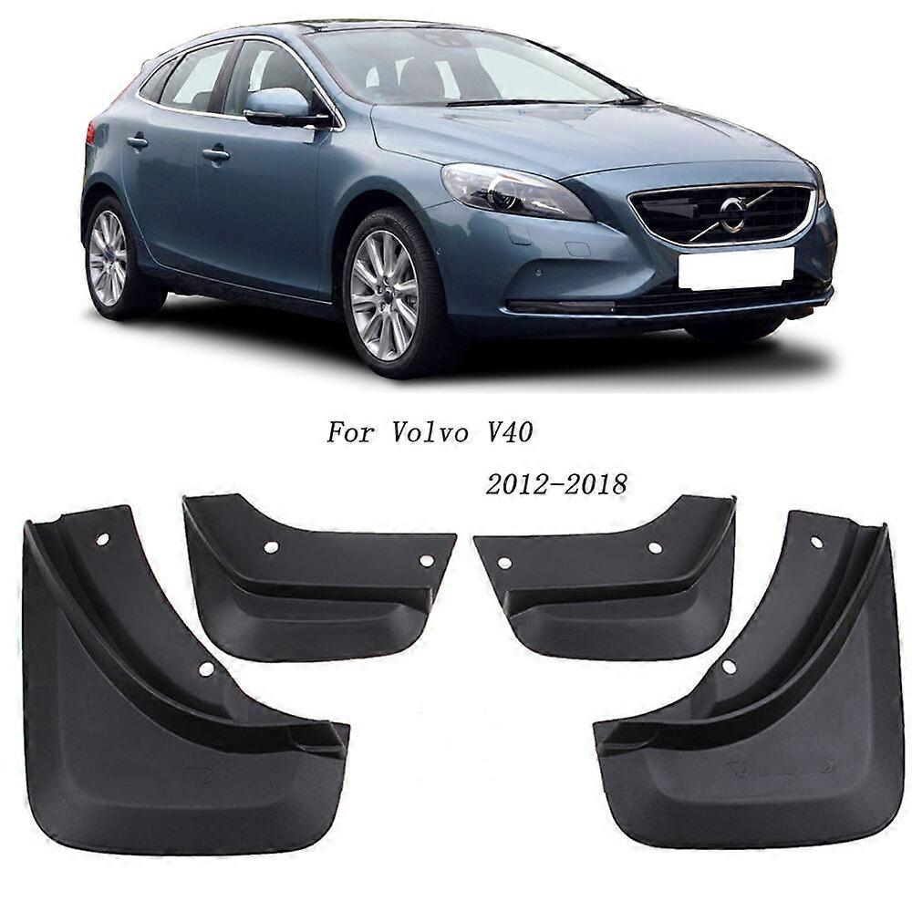 Compatible 2012-2018  Set Splash Guards Mud Guards Mud Flaps 31269668/69 FOR Volvo V40