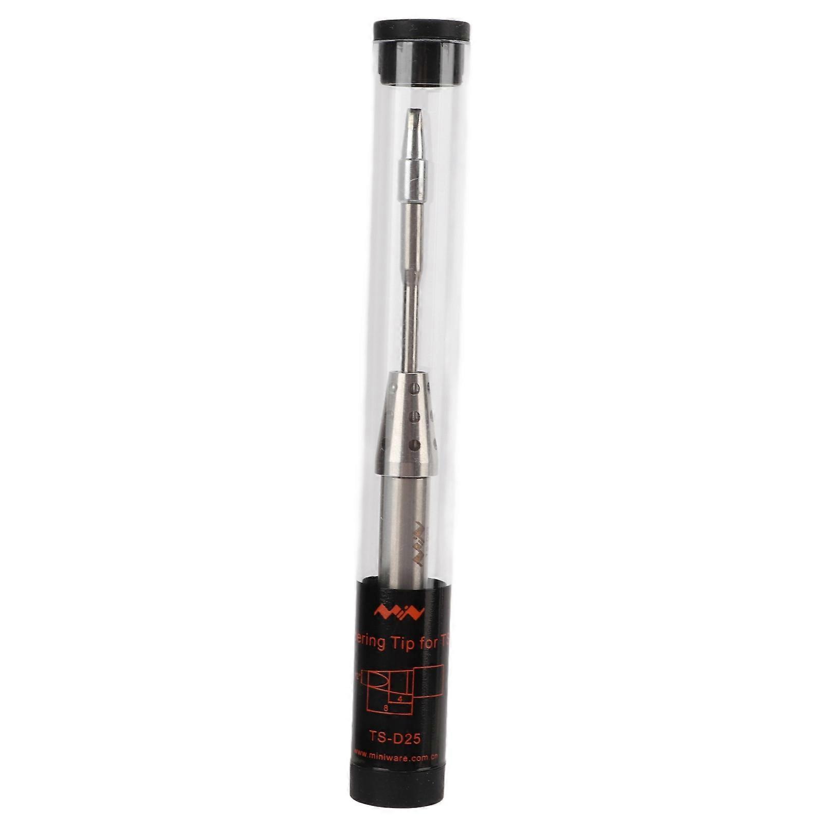 Soldering Iron Tip 300℃360℃ High Temperature Resistant Soldering Head Replacement for TS80 Model(TSD25 105mm )