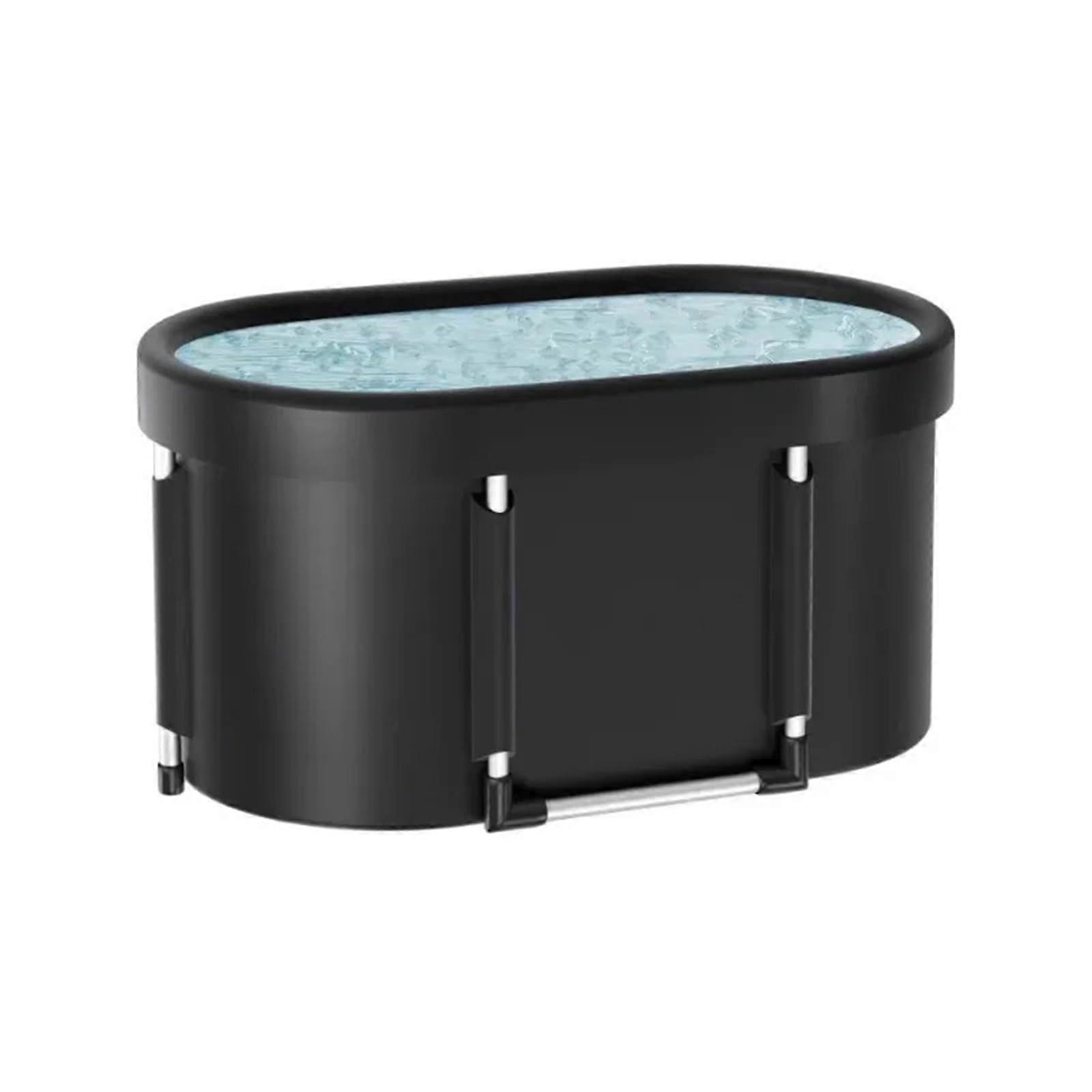 Faltbare Badewanne für Erwachsene – Tragbare Kaltwanne, Verdickte Faltbare Badeeimer für Außenbereich, Wetterfest und Robustes Design