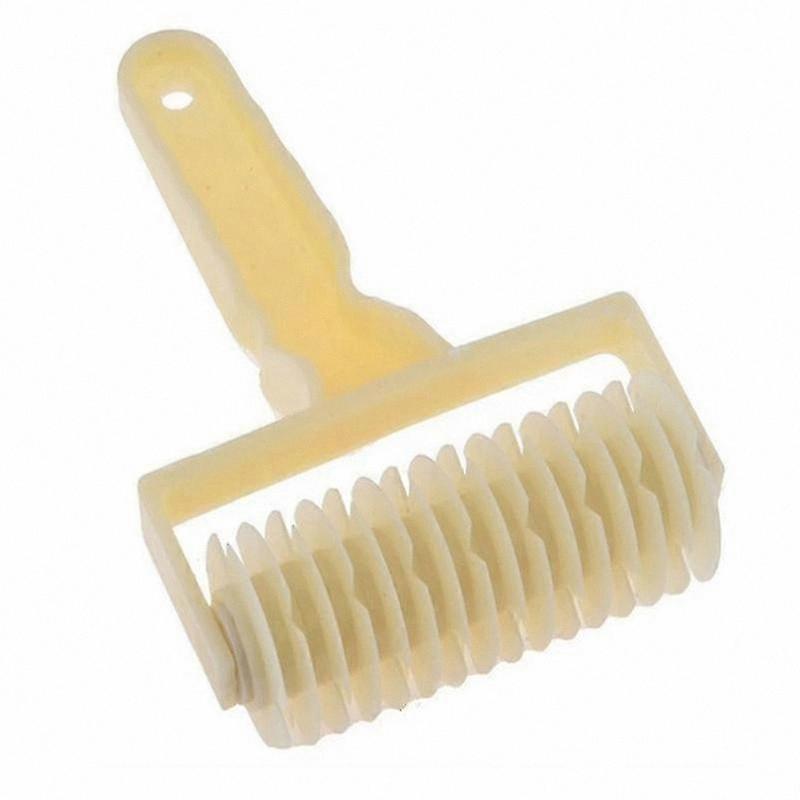 Kitchen Baking Tool for Pie, Pizza, and Pastry - Lattice Roller Cutter and Rolling Pin Combo