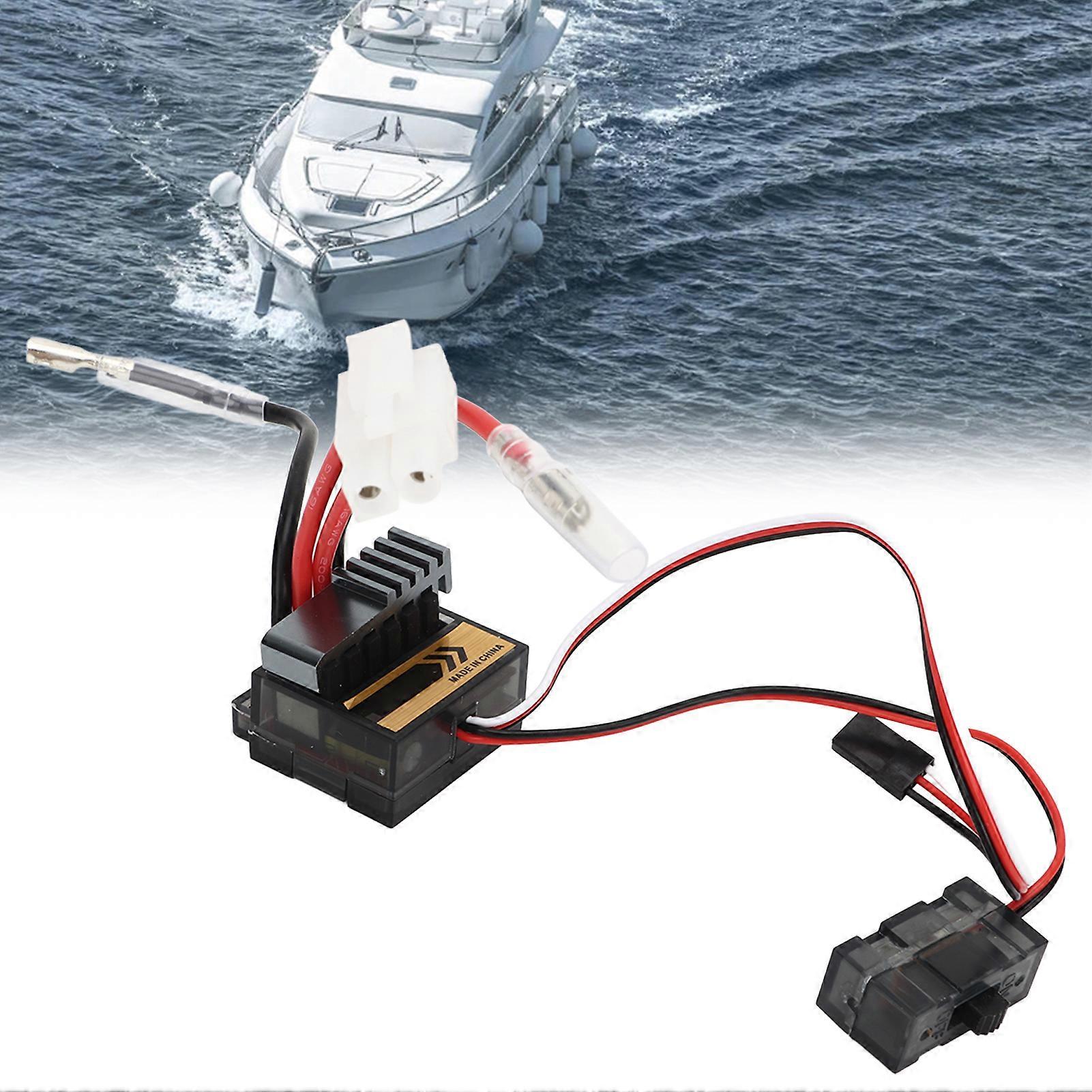 RC Brushed Motor High Frequency Drive System 320A Brushed Motor ESC Climbing Car for Tamiya 80T 